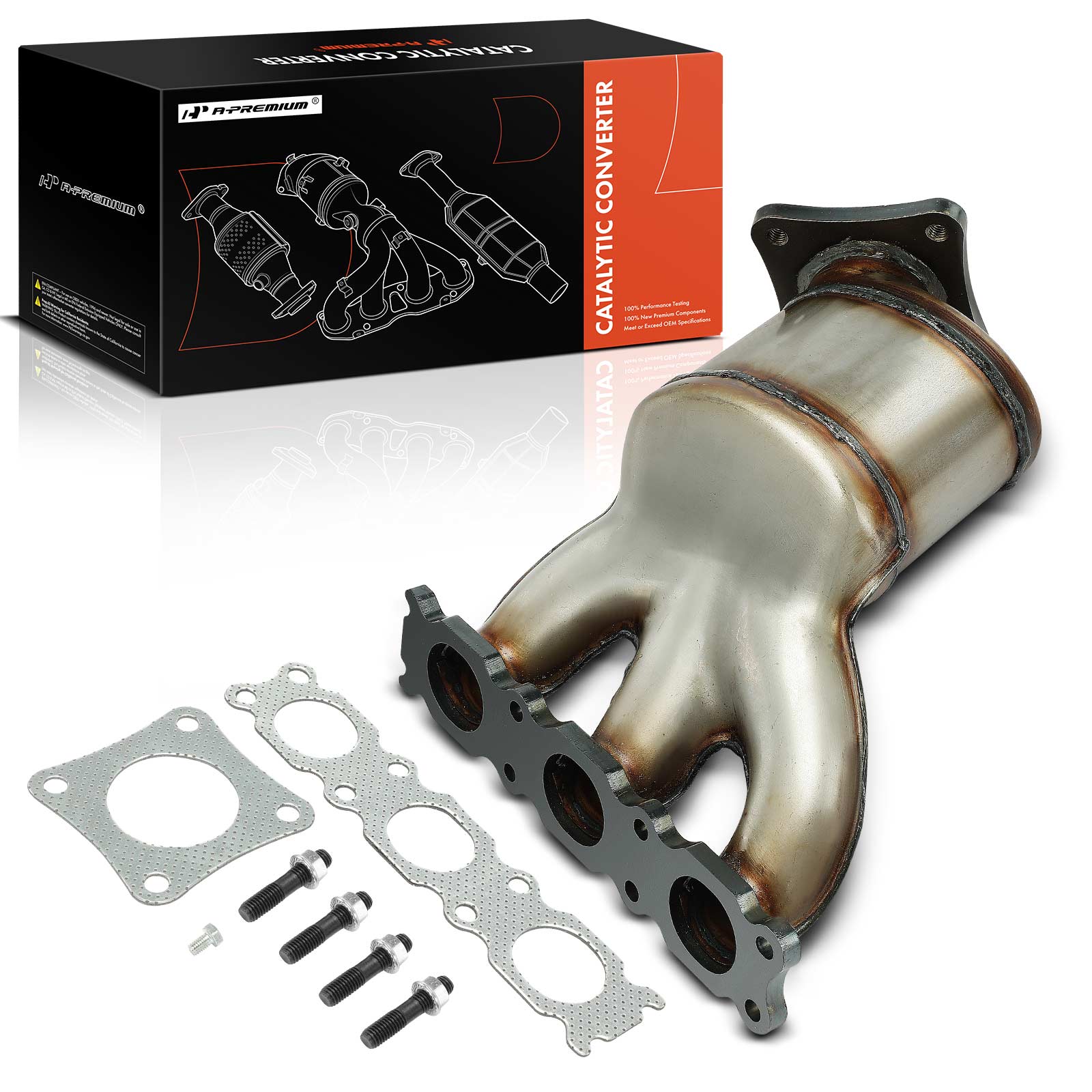 AM Catalytic Converter SKU PRMAPCCT577 OEM 641537-17442-41163 EC41163