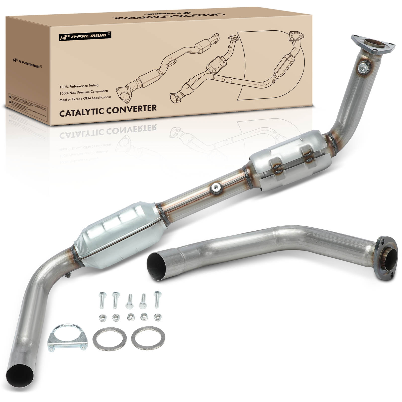 AM Catalytic Converter SKU PRMAPCCT588 OEM 642110-41037