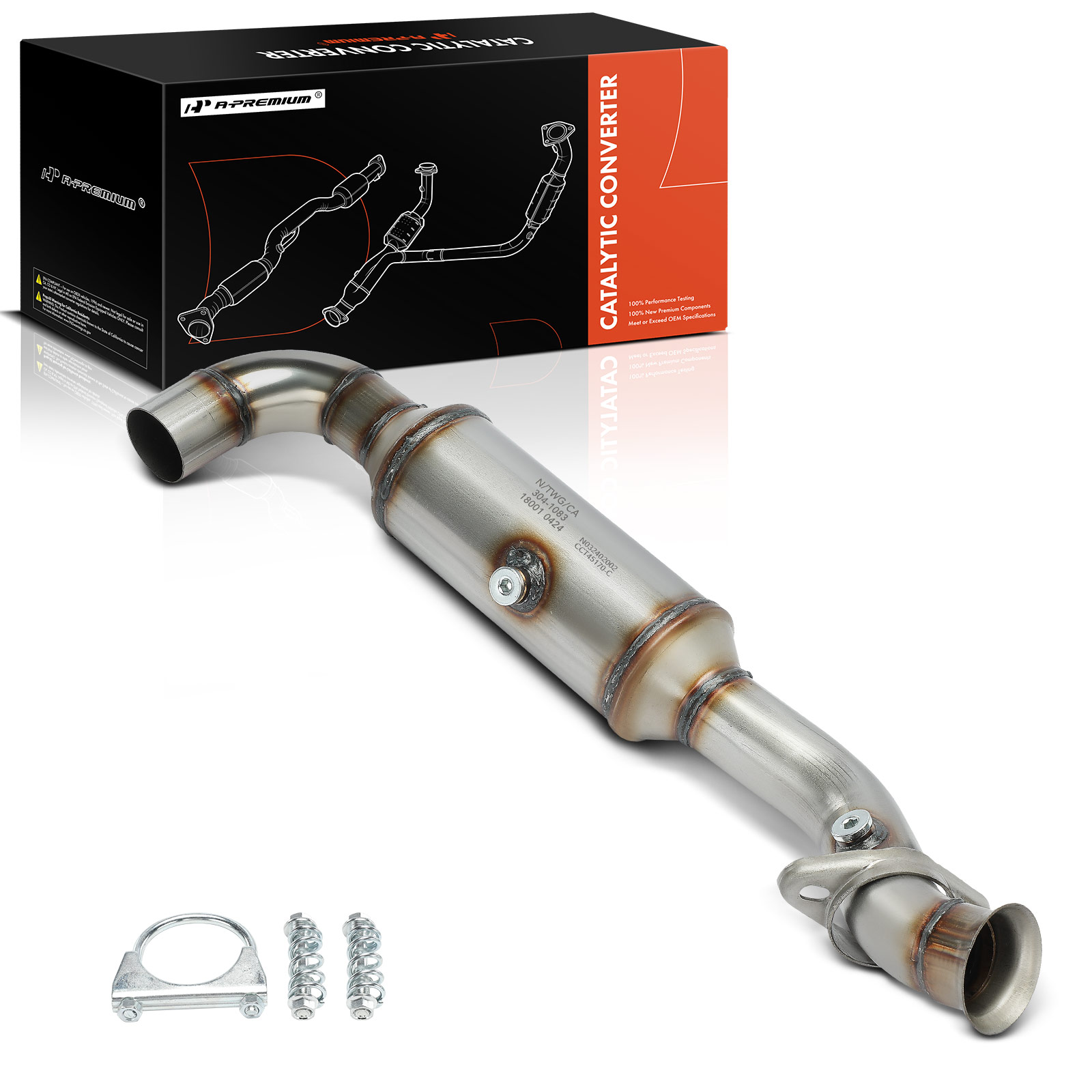 AM Catalytic Converter SKU PRMAPCCT607 OEM 645170-30648 EC30648