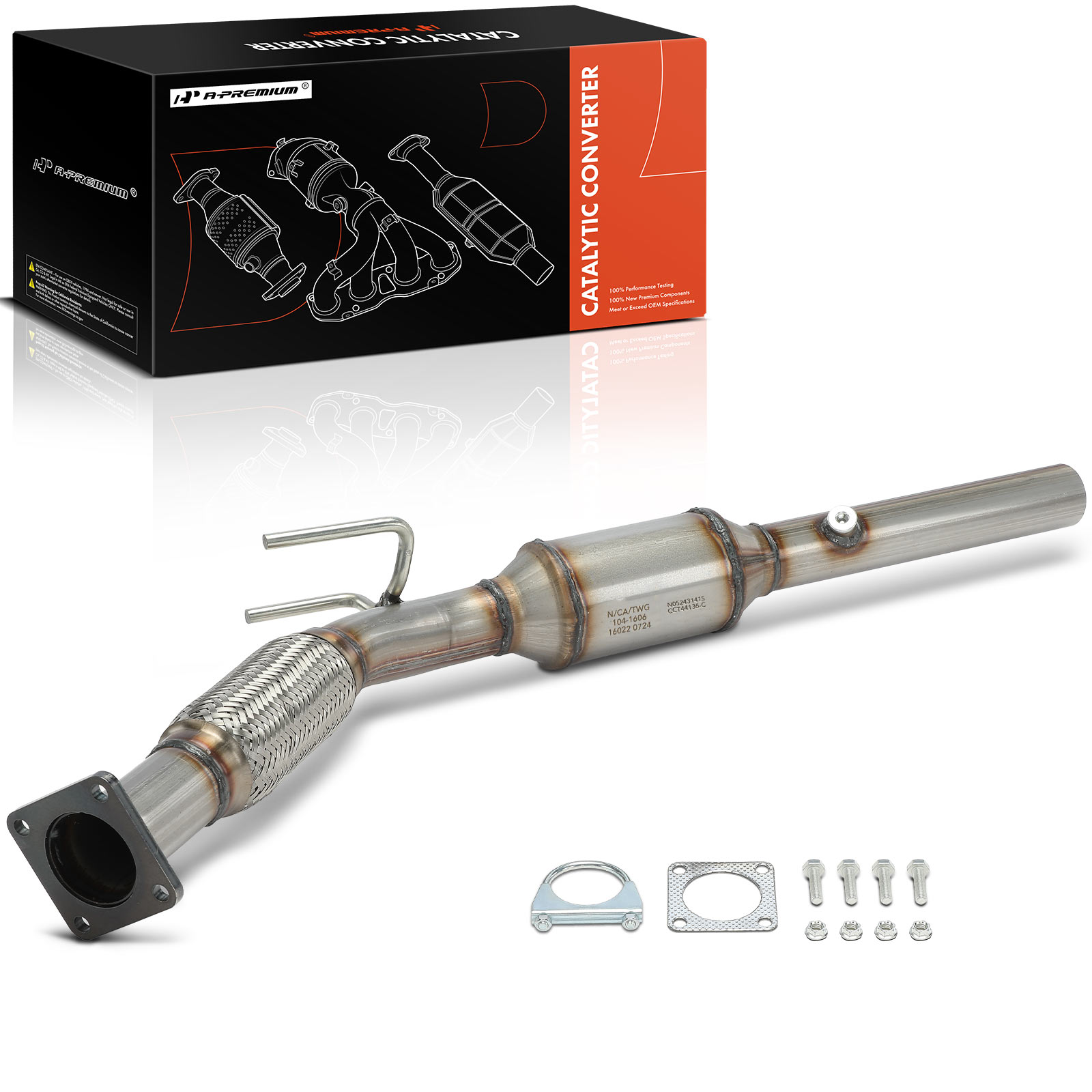 AM Catalytic Converter SKU PRMAPCCT654 OEM 644136-54751-41232