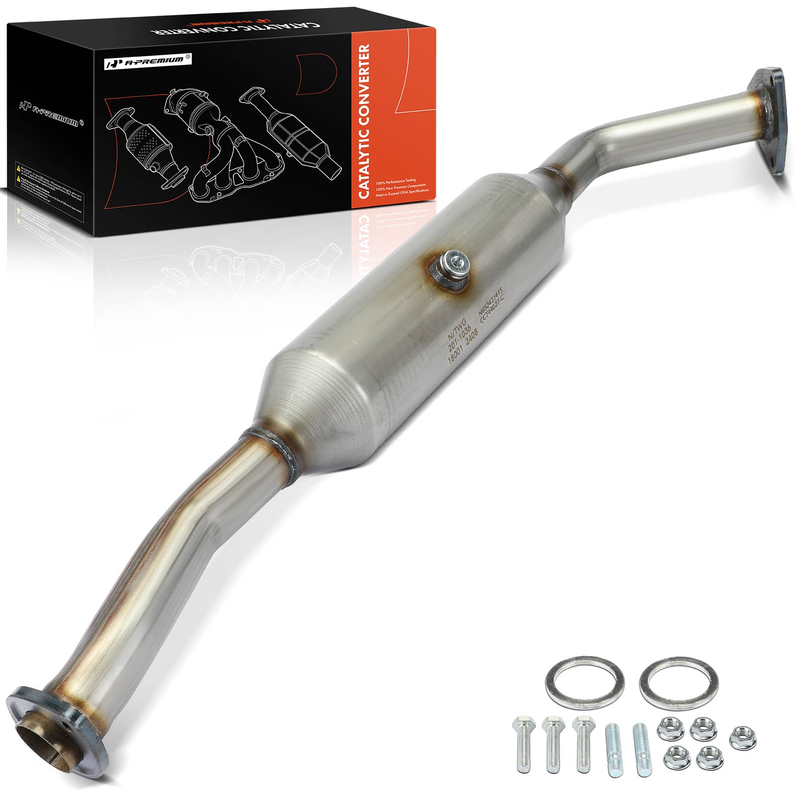 AM Catalytic Converter SKU PRMAPCCT698 OEM 644027-93267-41090-174100F040