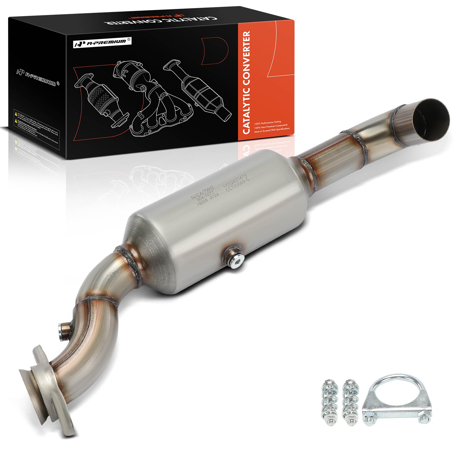 AM Catalytic Converter SKU PRMAPCCT721 OEM 73069-645151-19717 FL1Z5E212A
