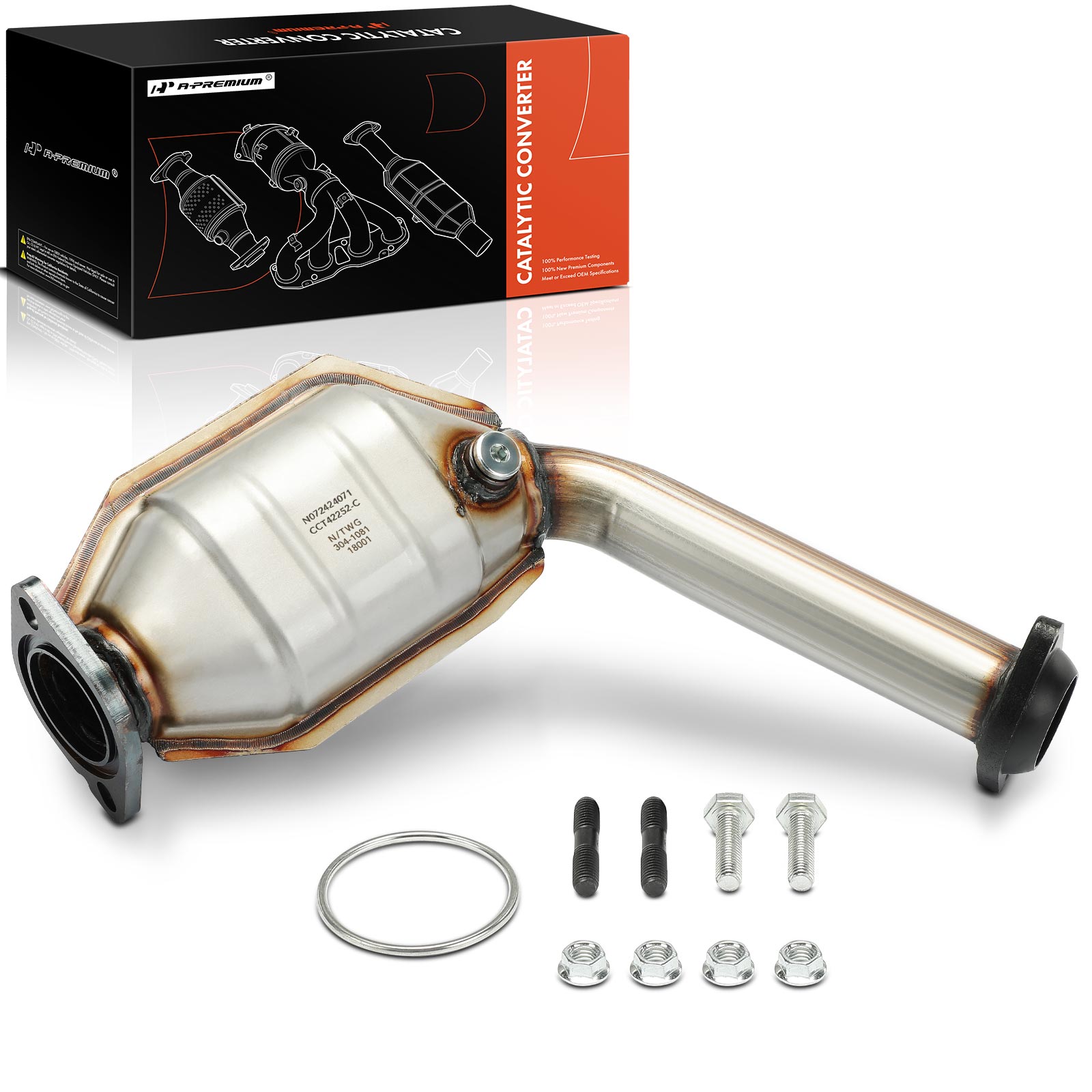 AM Catalytic Converter SKU PRMAPCCT739 OEM 642252-84380-30608