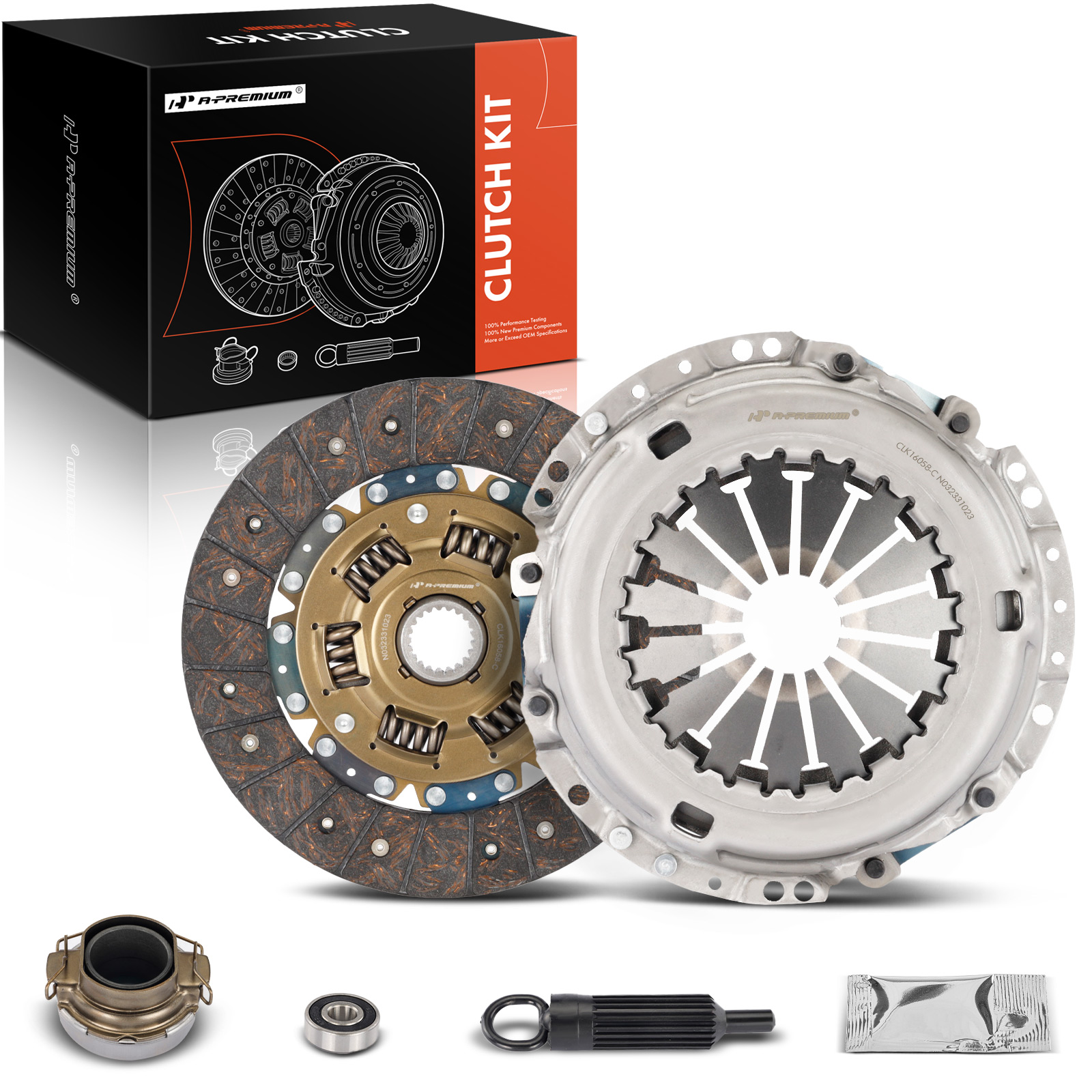 AM Clutch Kit SKU PRMAPCLK124 OEM 16058 KF62802-52245203-16058ST