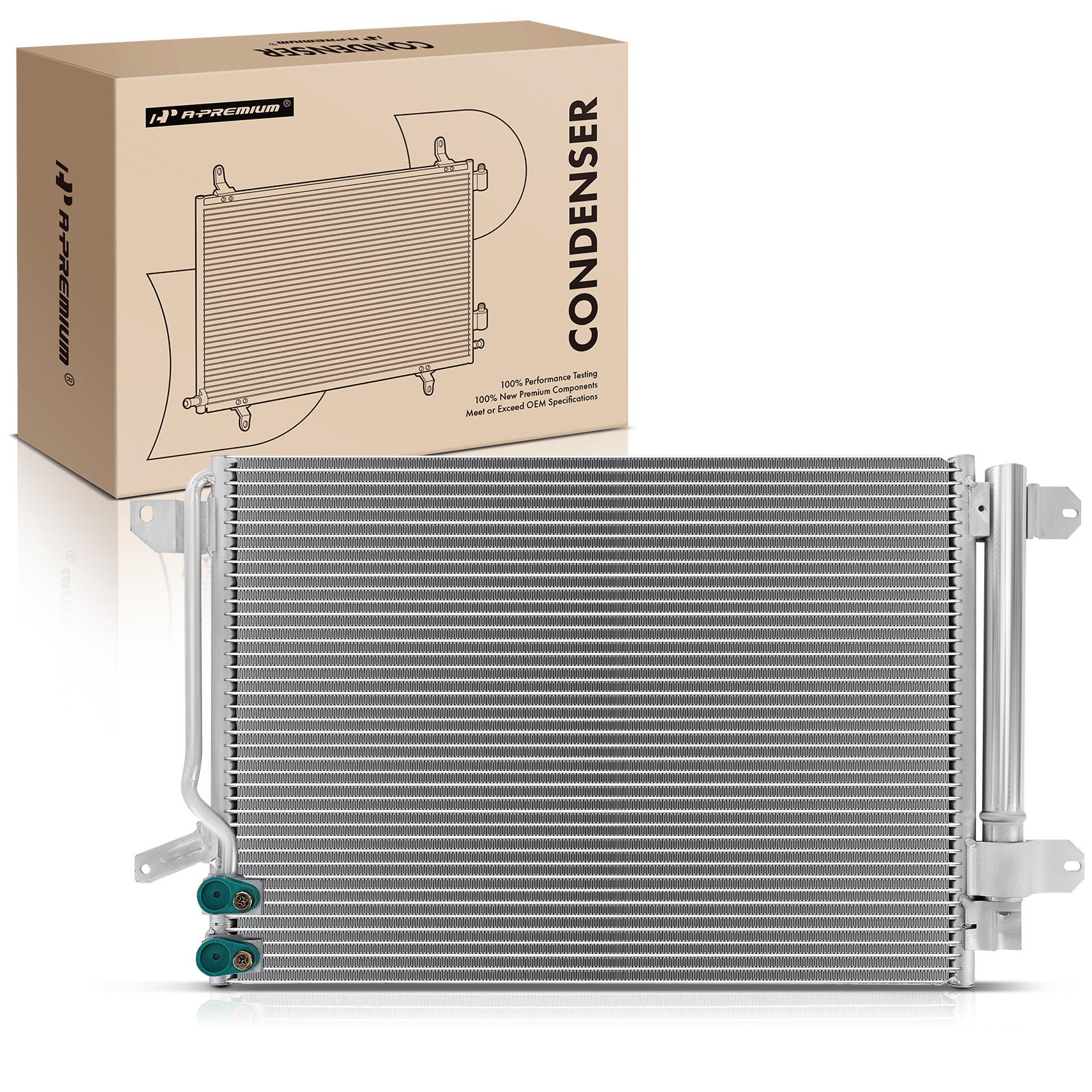 AM A C Condenser SKU PRMAPCON045 OEM 30077 CN30077PFC 5C0820411K