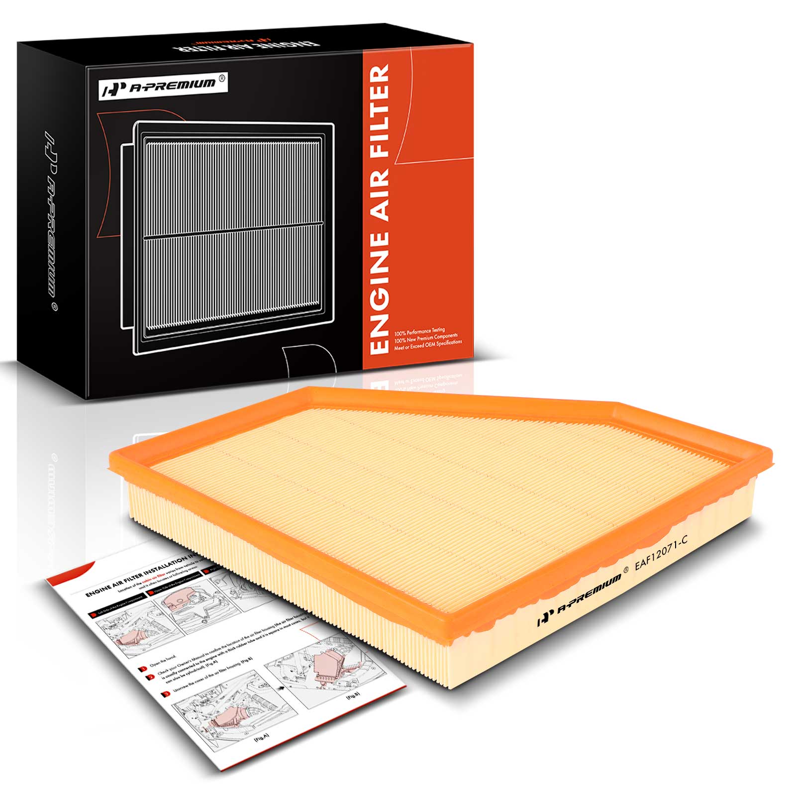 AM Air Filter SKU PRMAPEAF1129 OEM CA12071-13718632502 AF3626 A41