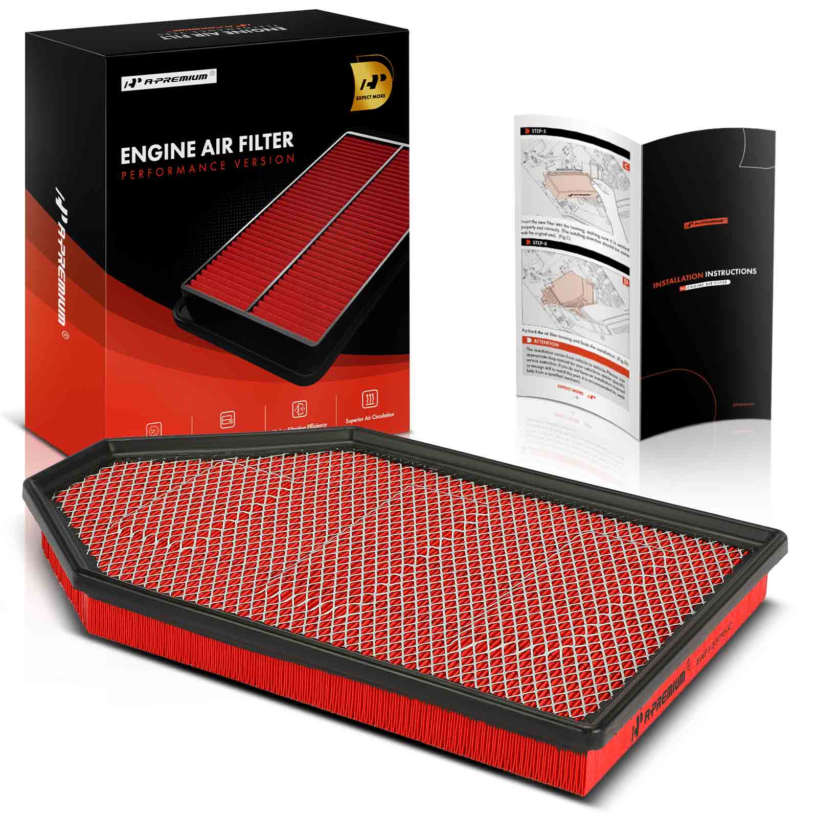 AM Air Filter SKU PRMAPEAF1615 OEM CA11257 SA11257 AF5197 SPA2460