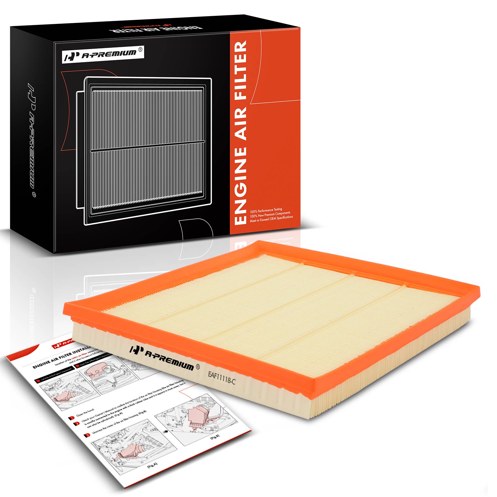 AM Air Filter SKU PRMAPEAF196 OEM CA11118 AF3917 AF1452-9555 PA5