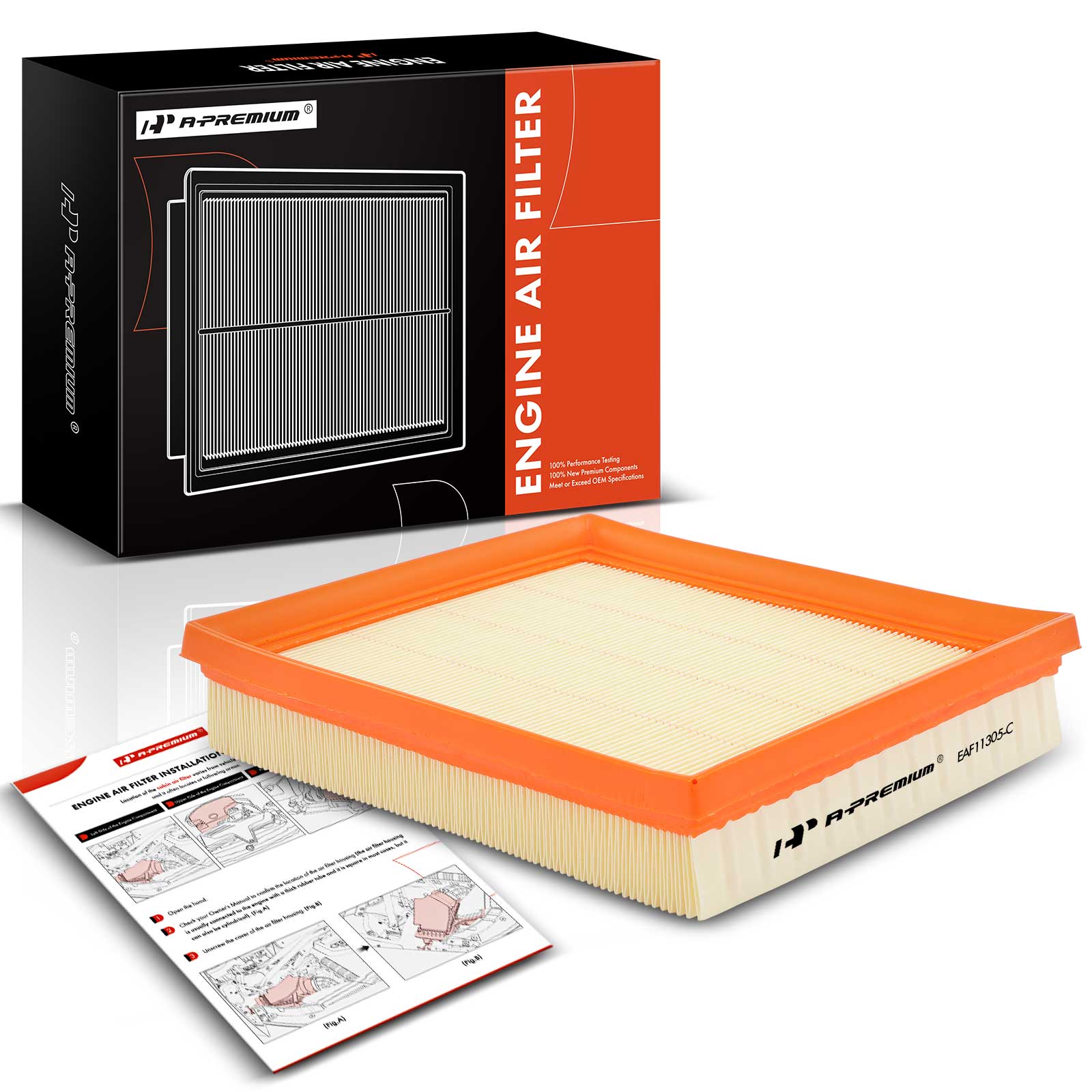 AM Air Filter SKU PRMAPEAF220 OEM CA11305 AF3618 A90007 PA9964 A
