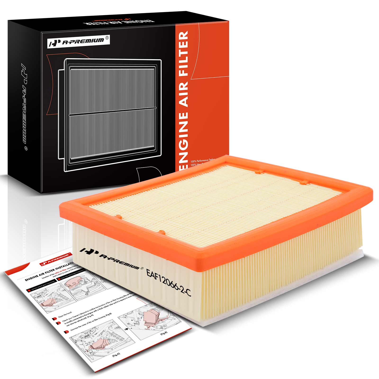AM Air Filter SKU PRMAPEAF308 OEM CA12066 AF5258-200337 PA99095