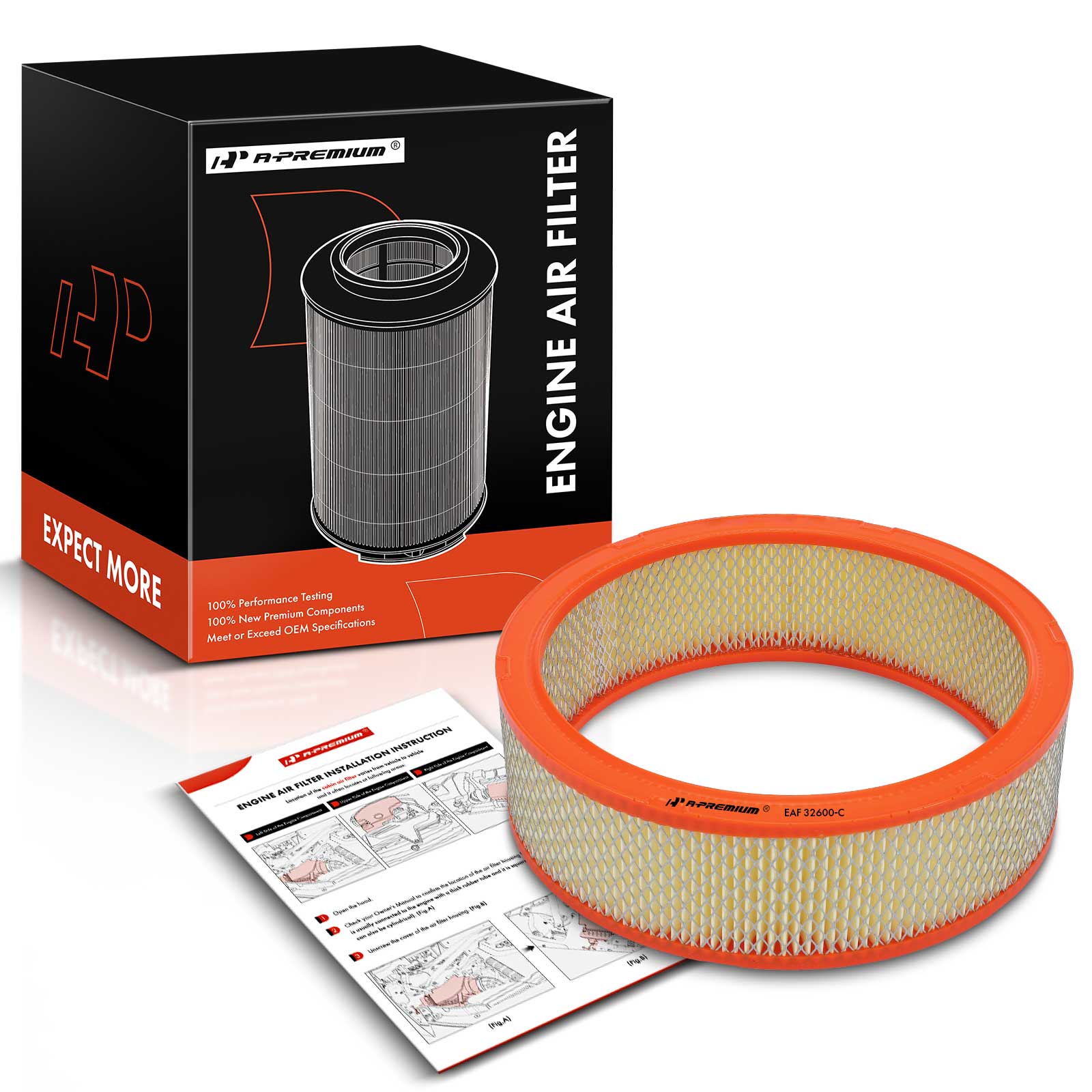 AM Air Filter SKU PRMAPEAF357 OEM CA326 A348C PA91 A50091-277521