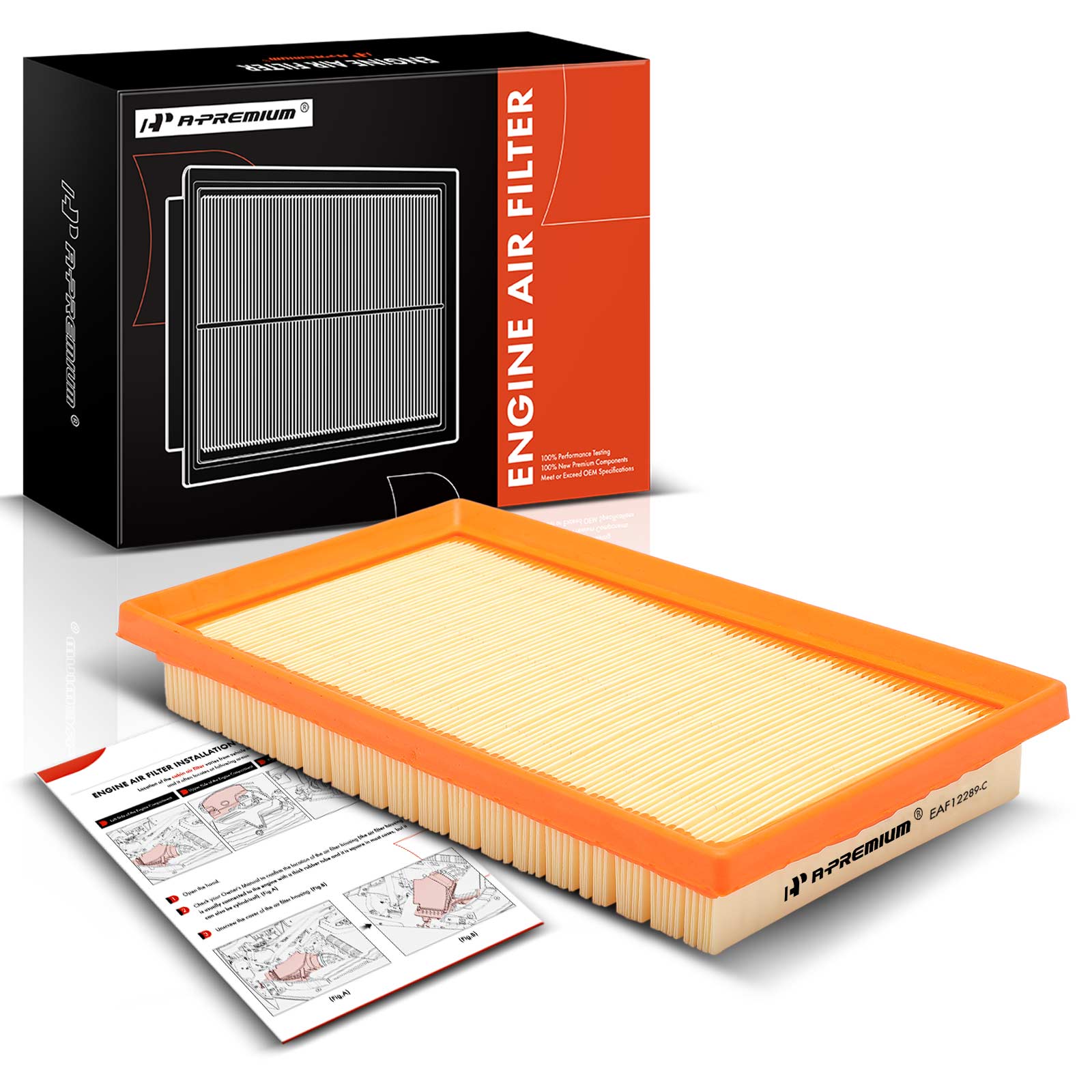 AM Air Filter SKU PRMAPEAF988 OEM CA12289-16546AA170-178010T060
