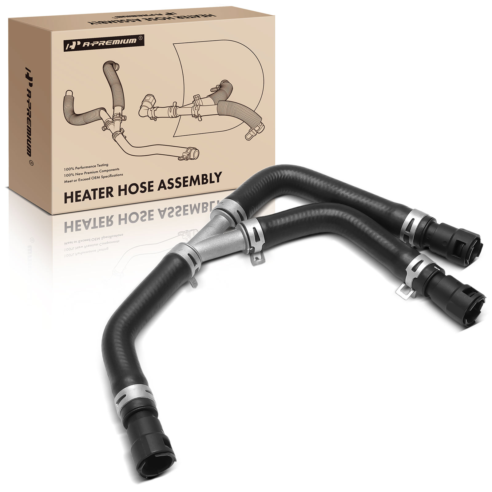AM Heater Hose SKU PRMAPHHA100 OEM 7L1Z18472AA 626537-626537 KH45