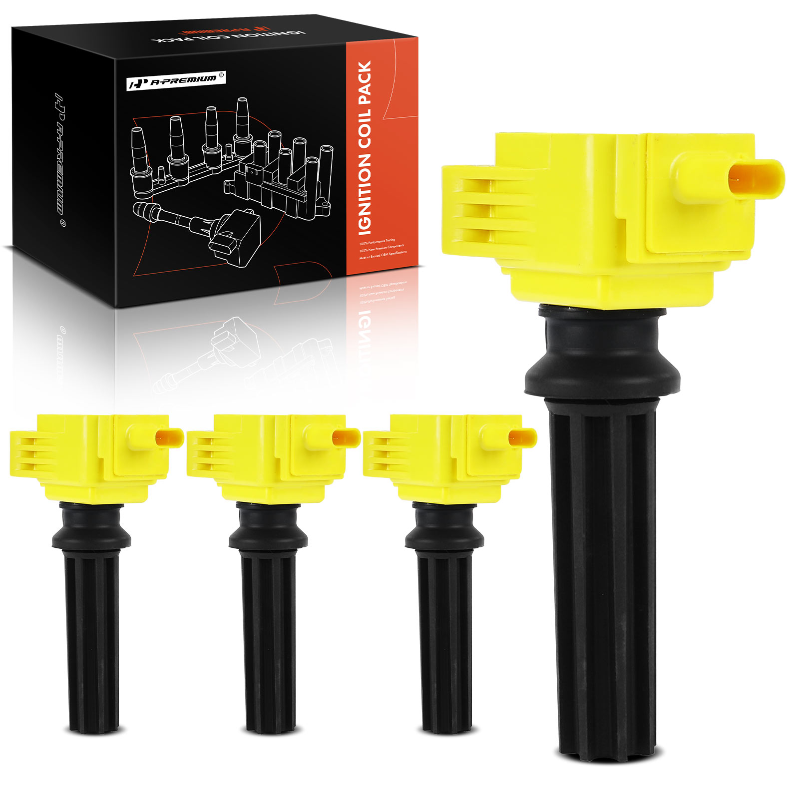 AM Ignition Coil SKU PRMAPIC1086 OEM UF670 UF678 UF729 CM5E12A366BC