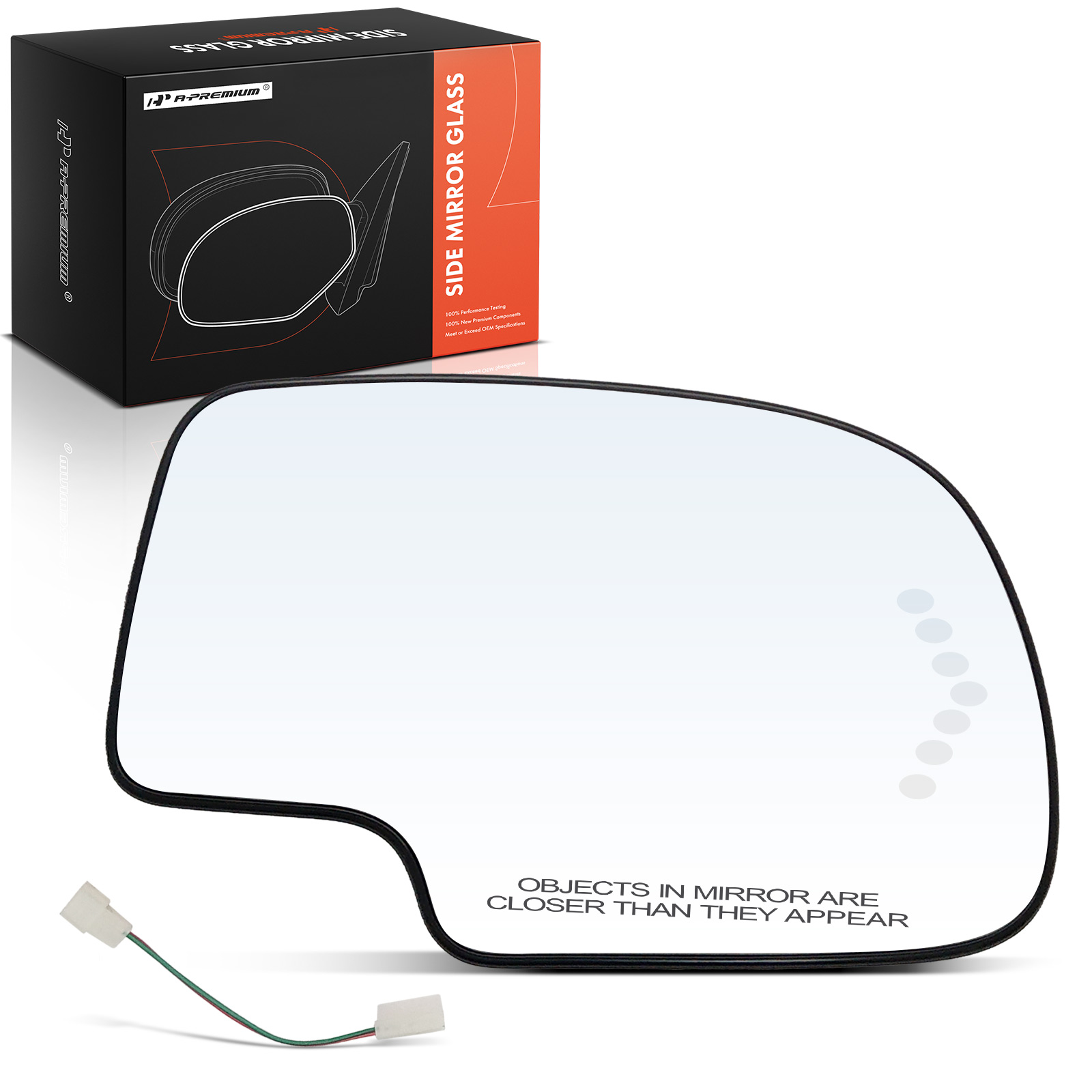 AM Mirror Glass SKU PRMAPMGS287 OEM 88944392 GM1325102-56319