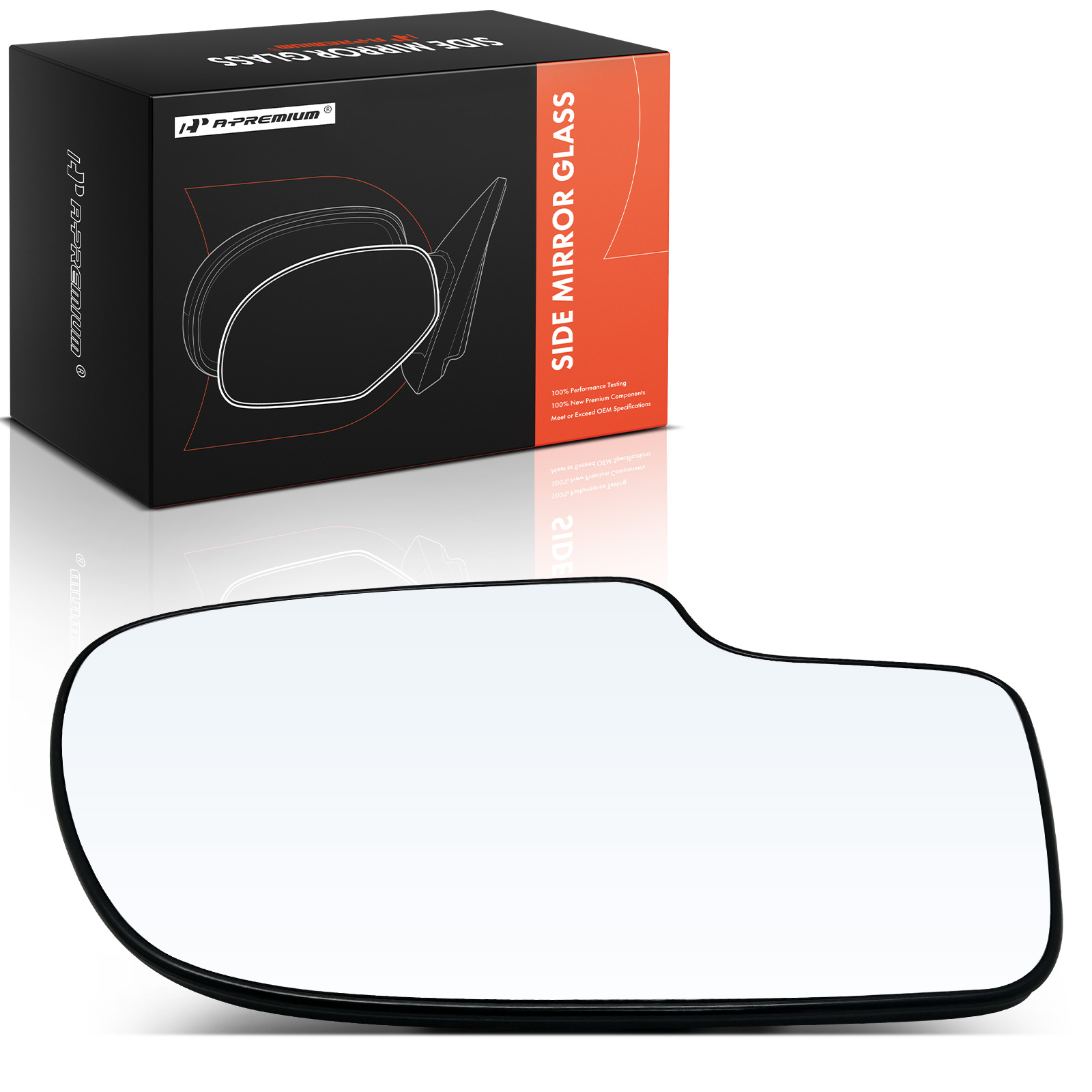 AM Mirror Glass SKU PRMAPMGS510 OEM 88986363 GM1325103