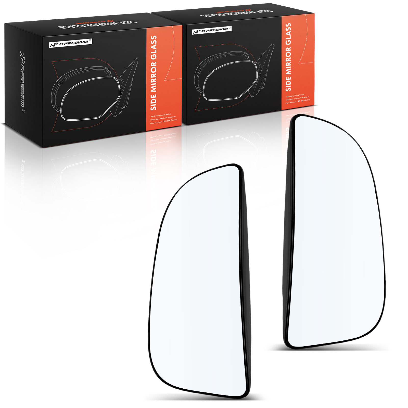 AM Mirror Glass SKU PRMAPMGS731 OEM CH1324125-68067731AA CH1325125