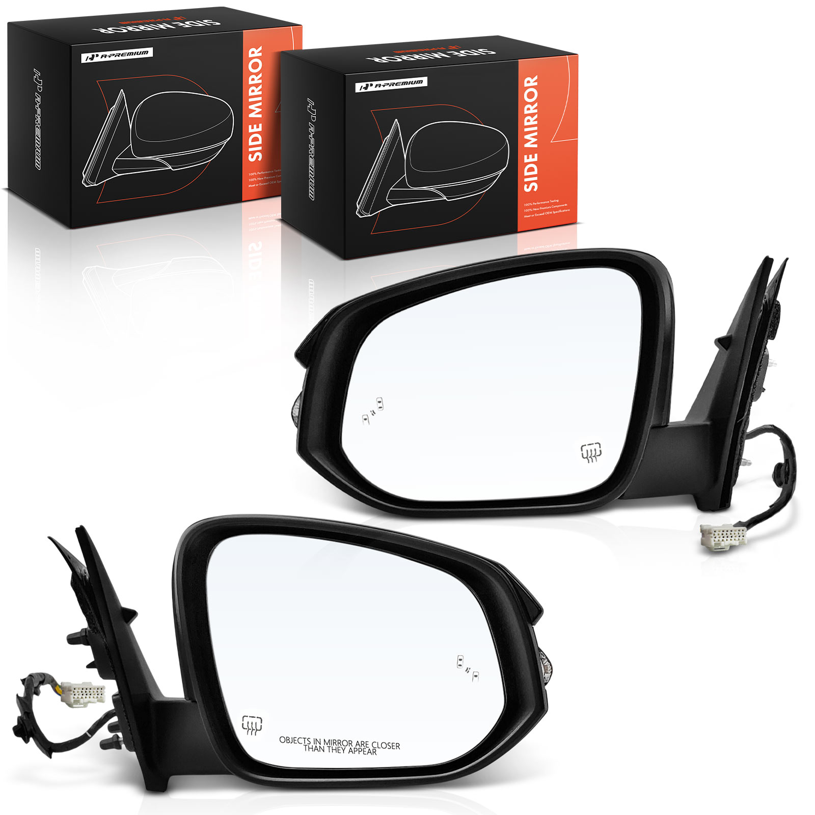 AM Mirror SKU PRMAPMI3326TW OEM 879100E340-879400E320 TO132040