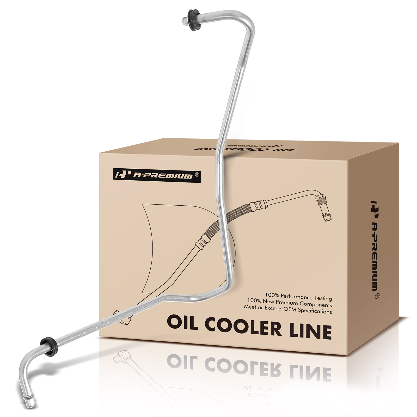 AM Oil Cooler Line SKU PRMAPOCL447 OEM 25874223-5802014