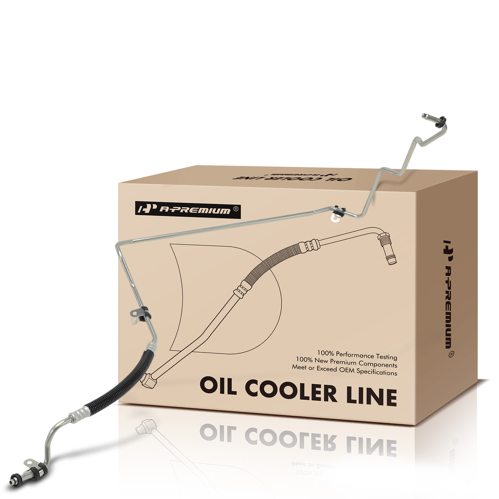 AM Oil Cooler Line SKU PRMAPOCL472 OEM 25731449-5802038