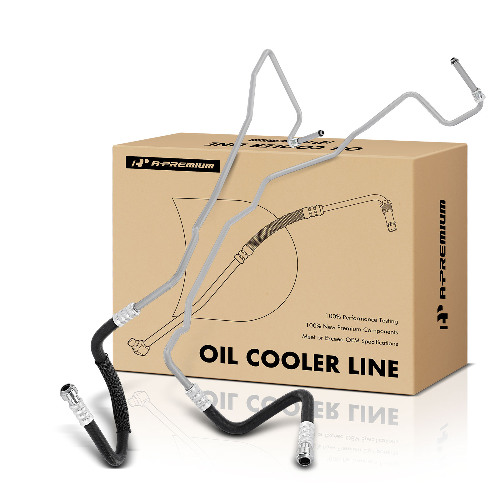 AM Oil Cooler Line SKU PRMAPOCL588 OEM BE5Z7R081A AE5Z7R081A 624642