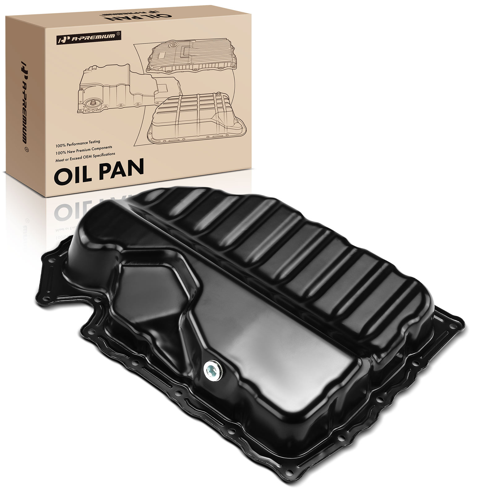 AM Oil Pan SKU PRMAPOP182 OEM 06J103600H 06J103600H SKVWP43B