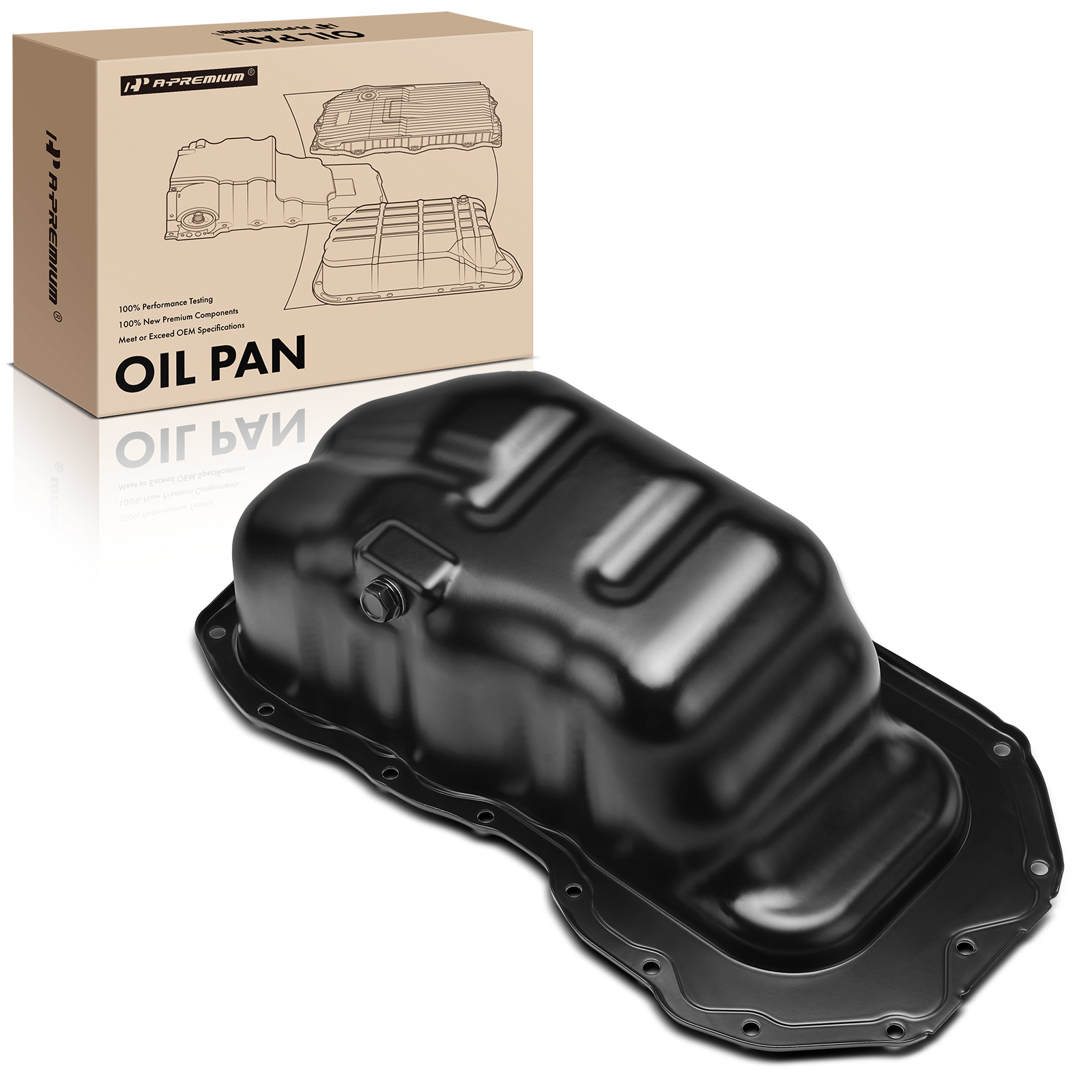 AM Oil Pan SKU PRMAPOP384 OEM 264280 MZP19A PE0110400 PE0110