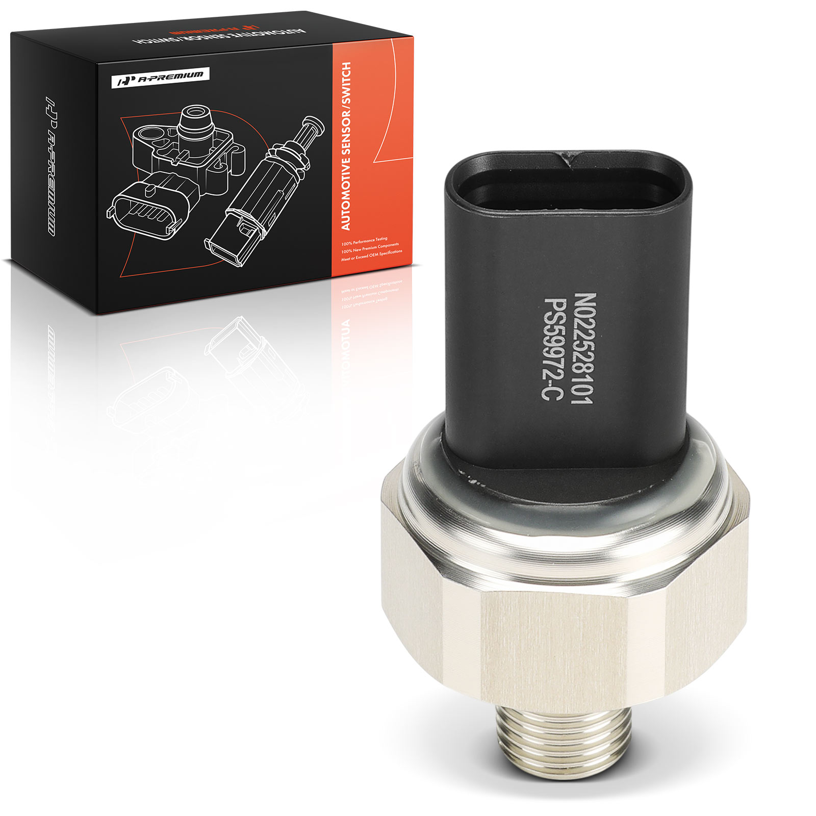 AM Fuel Pressure Sensor SKU PRMAPPS0802 OEM 5U5Z9F472B BU5A9F972BA BU5A9F9