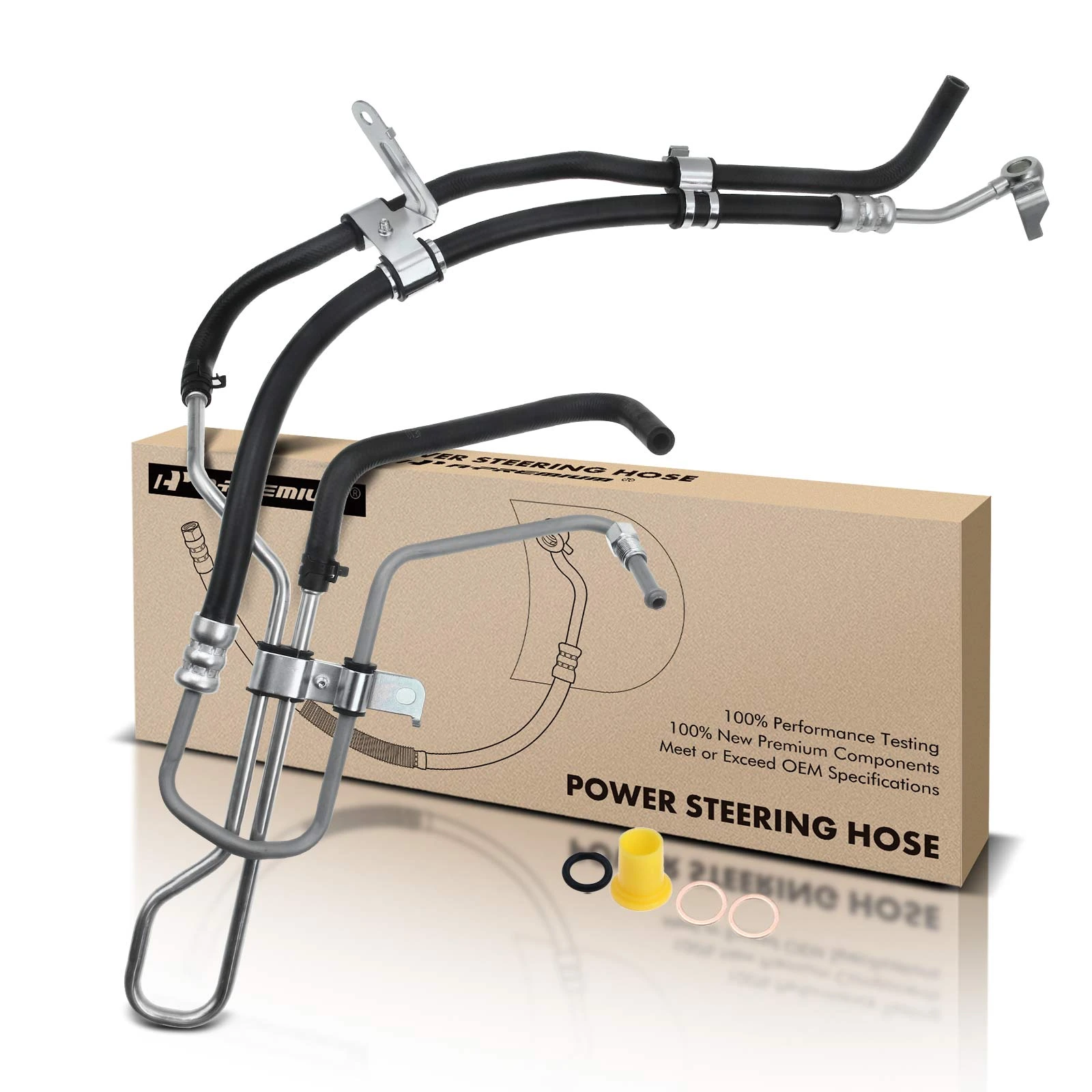 AM Power Steering Hose SKU PRMAPPSH078 OEM 4441004210-3401251