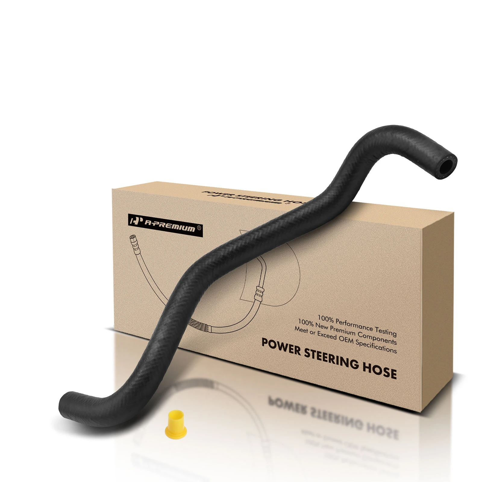 AM Power Steering Hose SKU PRMAPPSH1124 OEM 497109Z011-497257B400-497257B4