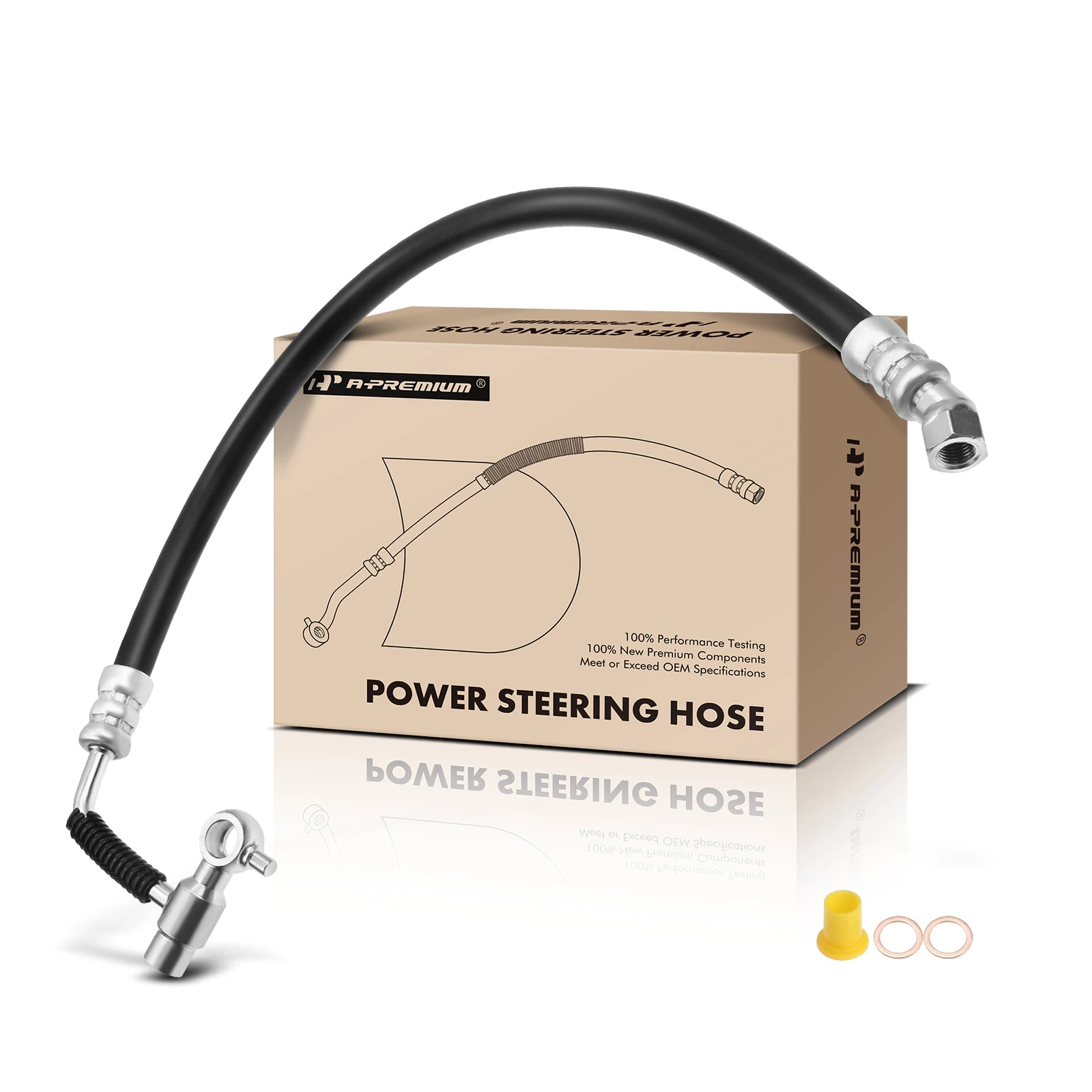 AM Power Steering Hose SKU PRMAPPSH286 OEM 3402316-497107S000-497109FE0A