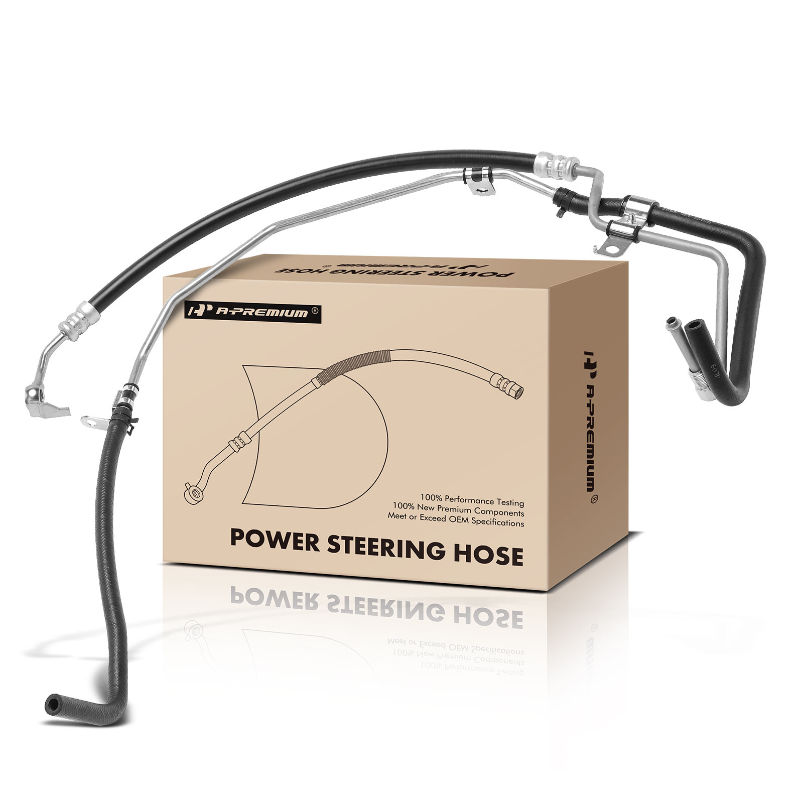 AM Power Steering Hose SKU PRMAPPSH2884PG OEM 3401238-4441004220