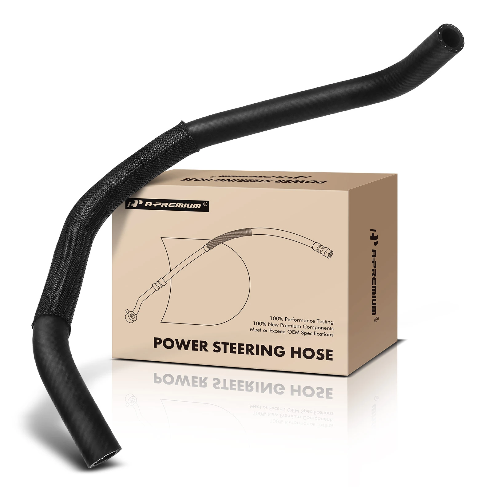 AM Power Steering Hose SKU PRMAPPSH762 OEM 4434806270-4434833240-3404448