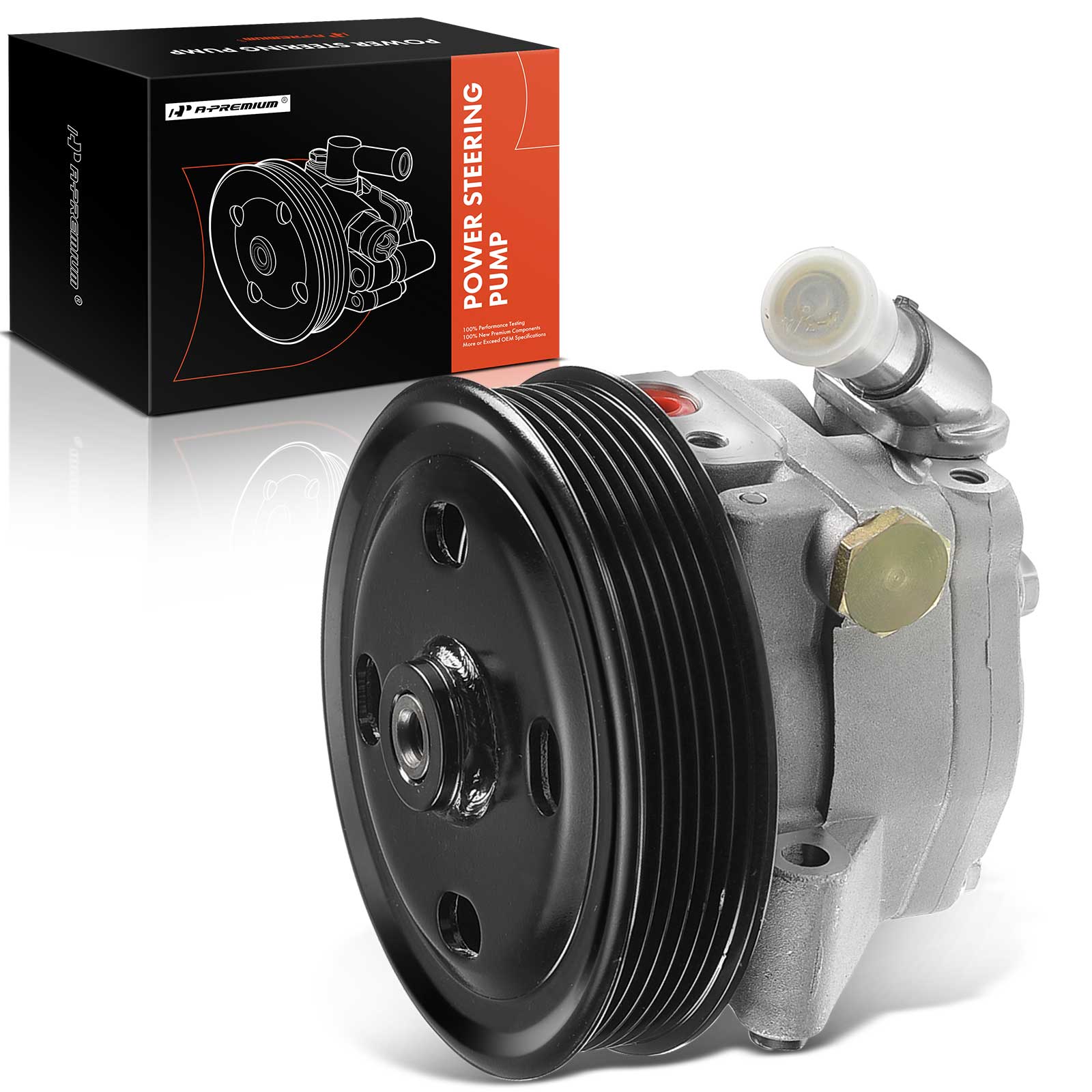 AM Power Steering Pump SKU PRMAPPSP0369 OEM 6G913A696ED 6G913A696EE LR0064