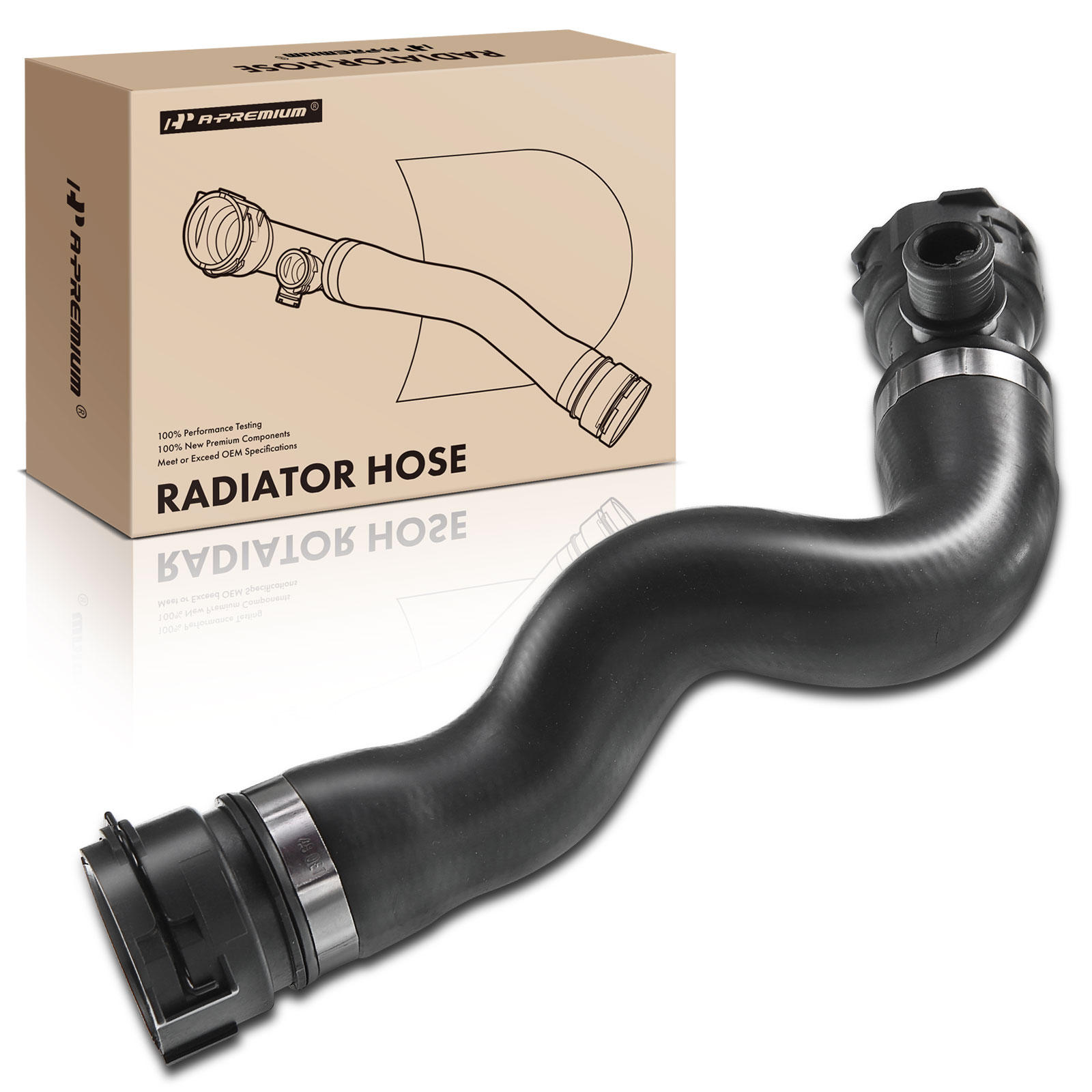 AM Radiator Hose SKU PRMAPRH0010 OEM 17127578399-17127578399-171275