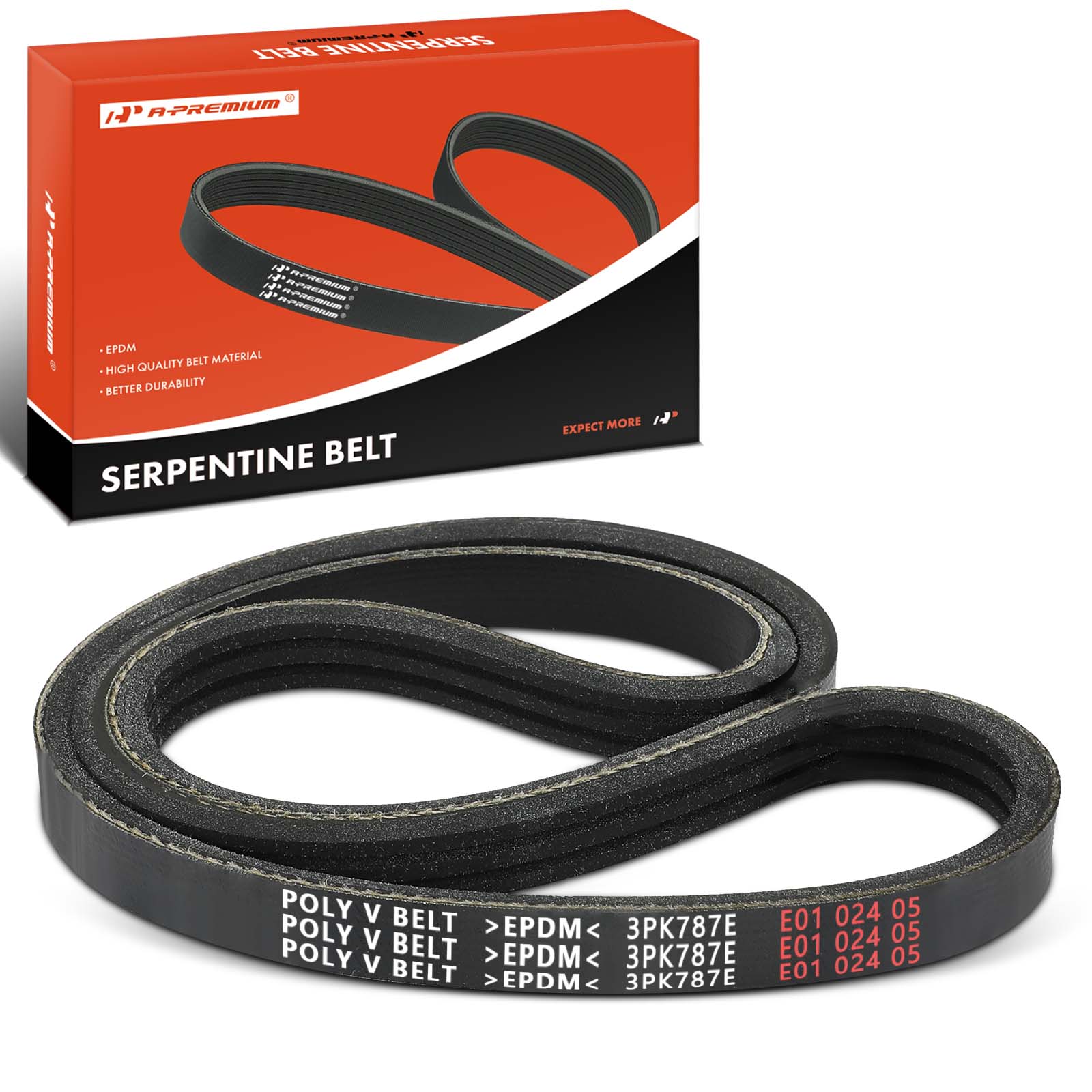 AM Serpentine Belt SKU PRMAPSBT038 OEM K030309SF PE0115908 PEDD15908