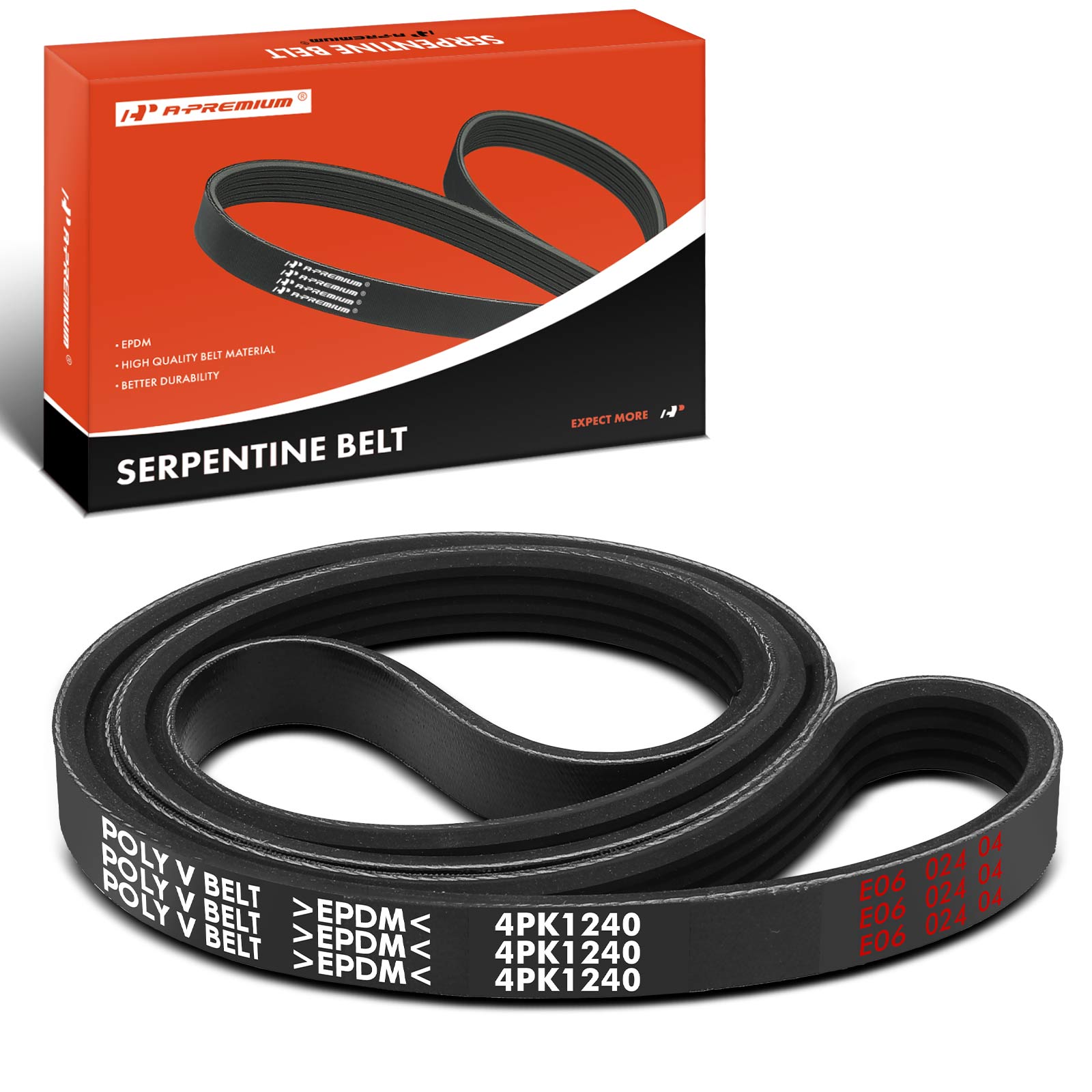 AM Serpentine Belt SKU PRMAPSBT058 OEM K040488A 059260849B 7700869686