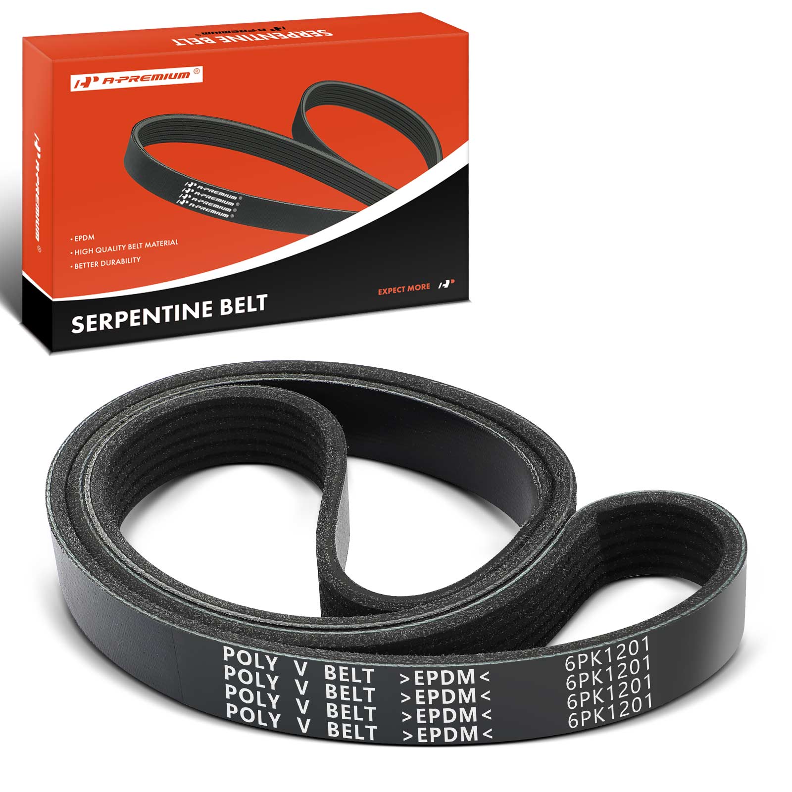 AM Serpentine Belt SKU PRMAPSBT096 OEM K060473-11720ED80A 11720ED80B