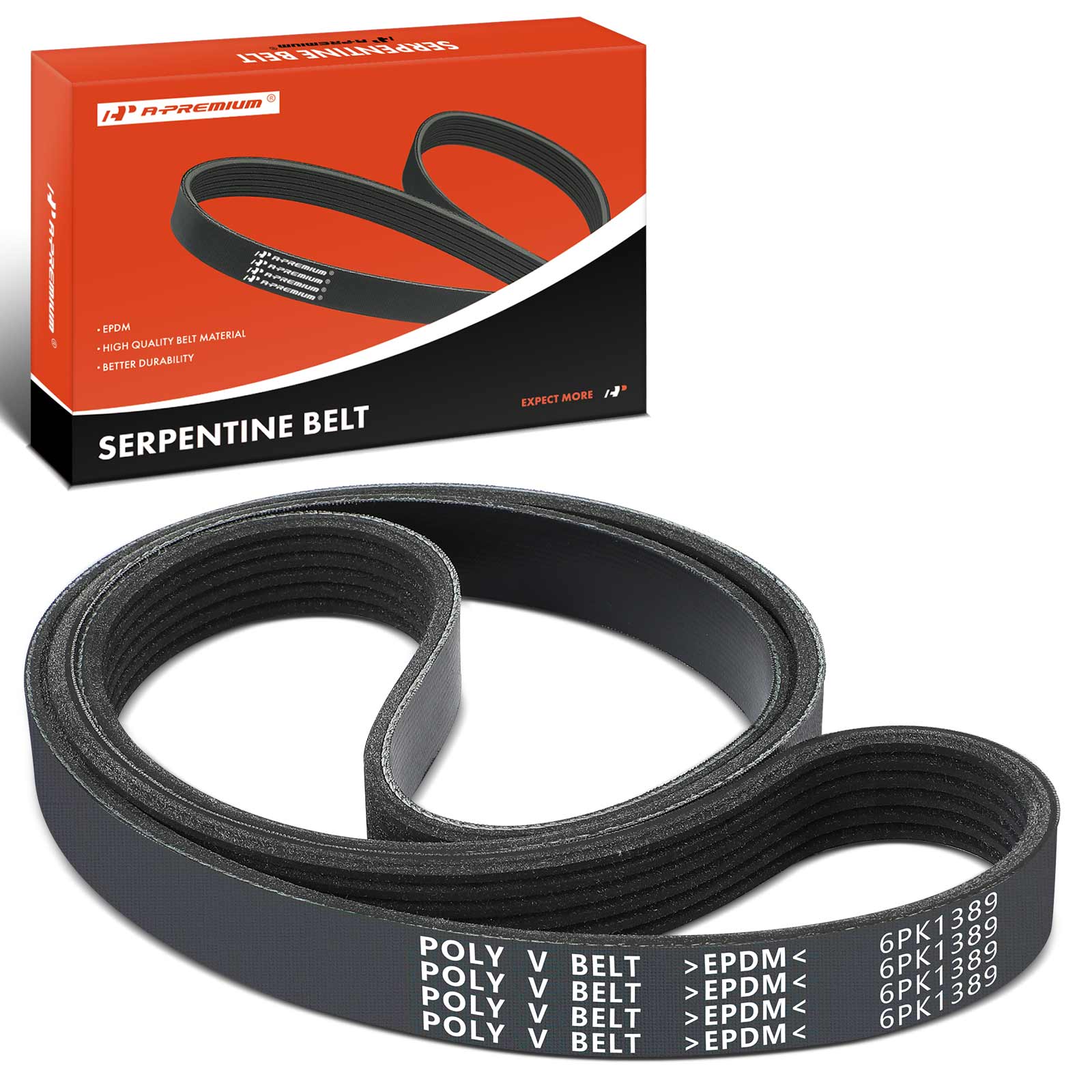 AM Serpentine Belt SKU PRMAPSBT110 OEM K060547-0124196014-0126709007