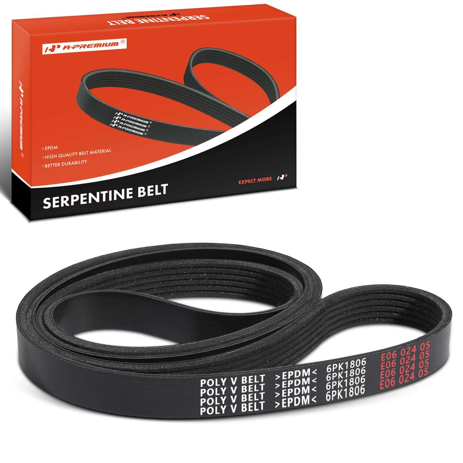 AM Serpentine Belt SKU PRMAPSBT130 OEM K060711A 11720ET80A 11720JG30A