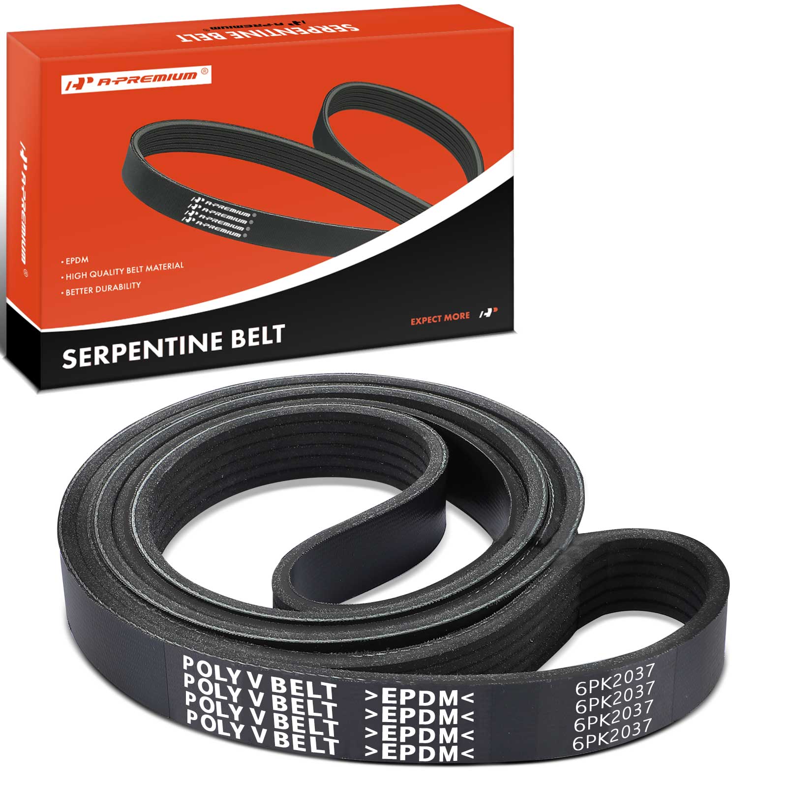 AM Serpentine Belt SKU PRMAPSBT151 OEM K060802-6PK2040-10067477-12555
