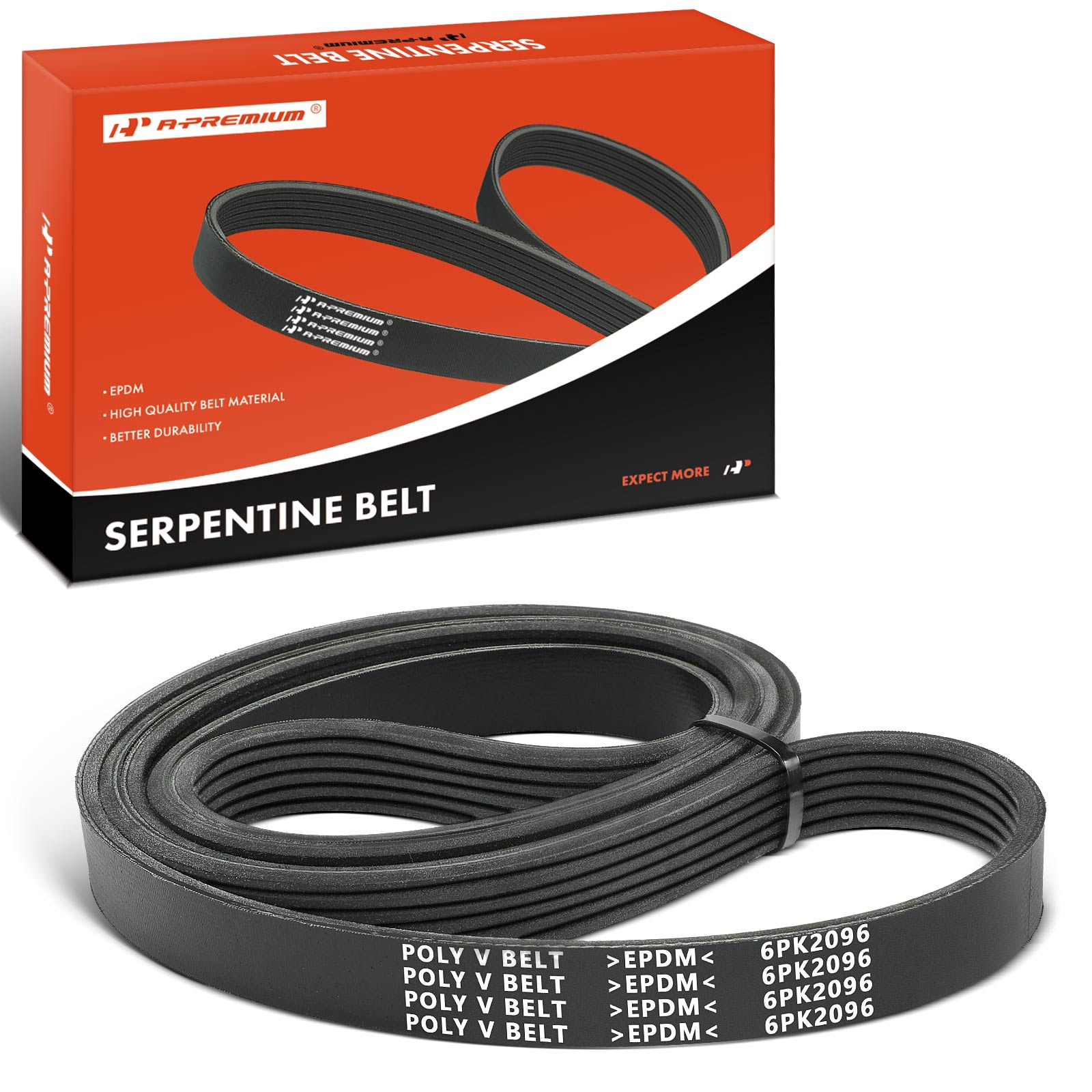 AM Serpentine Belt SKU PRMAPSBT157 OEM K060825-04861322AB 04861322AC