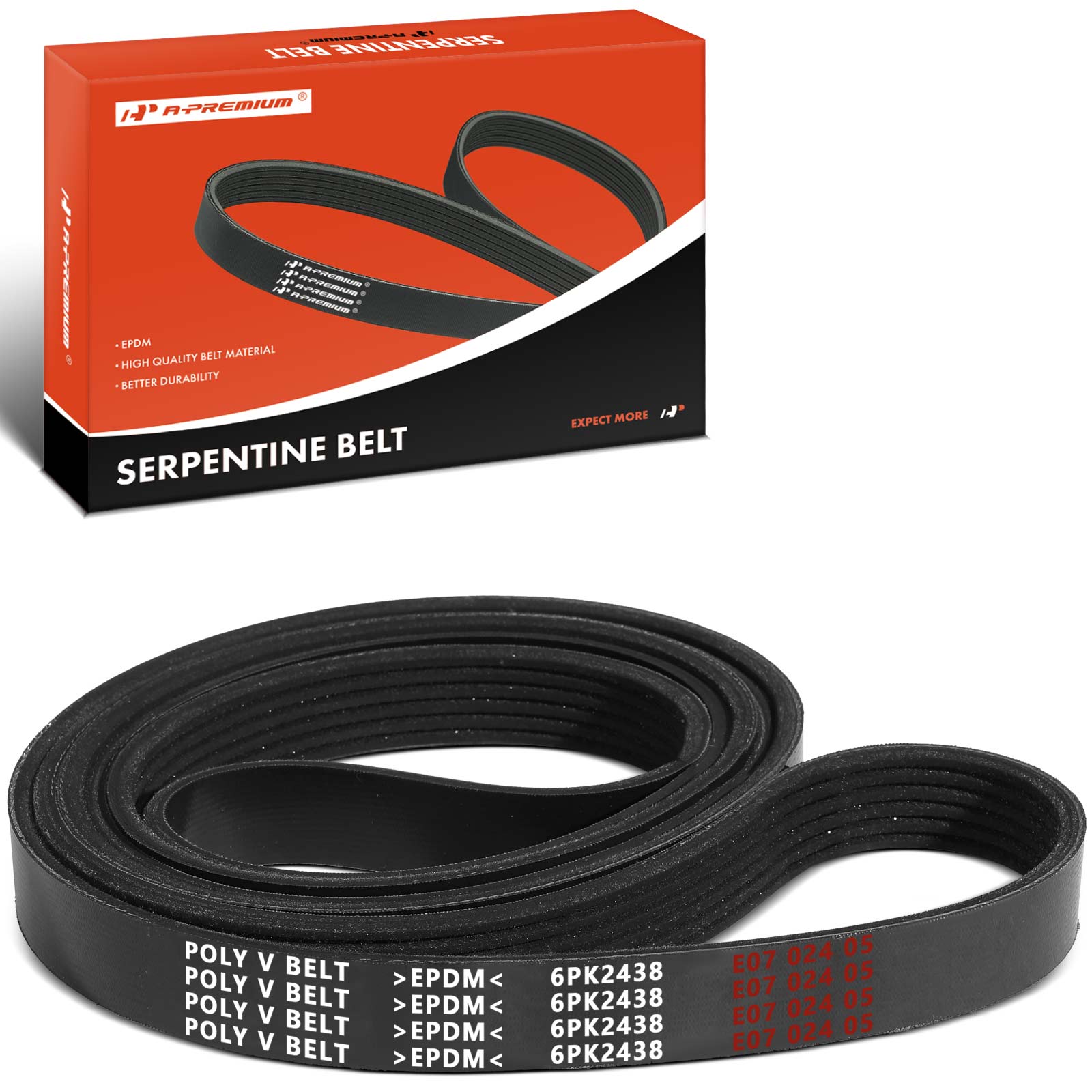 AM Serpentine Belt SKU PRMAPSBT205 OEM K060960-059903137BA 077903137G