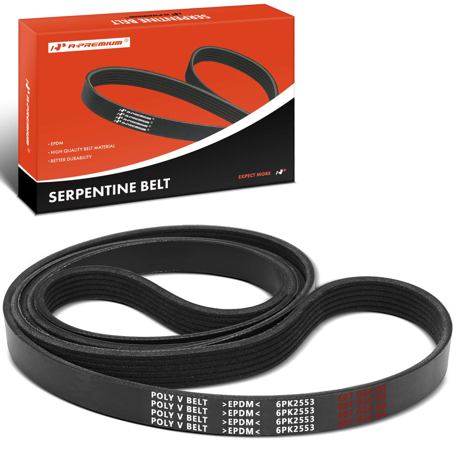 AM Serpentine Belt SKU PRMAPSBT218 OEM K061005-029203-10187622-102281