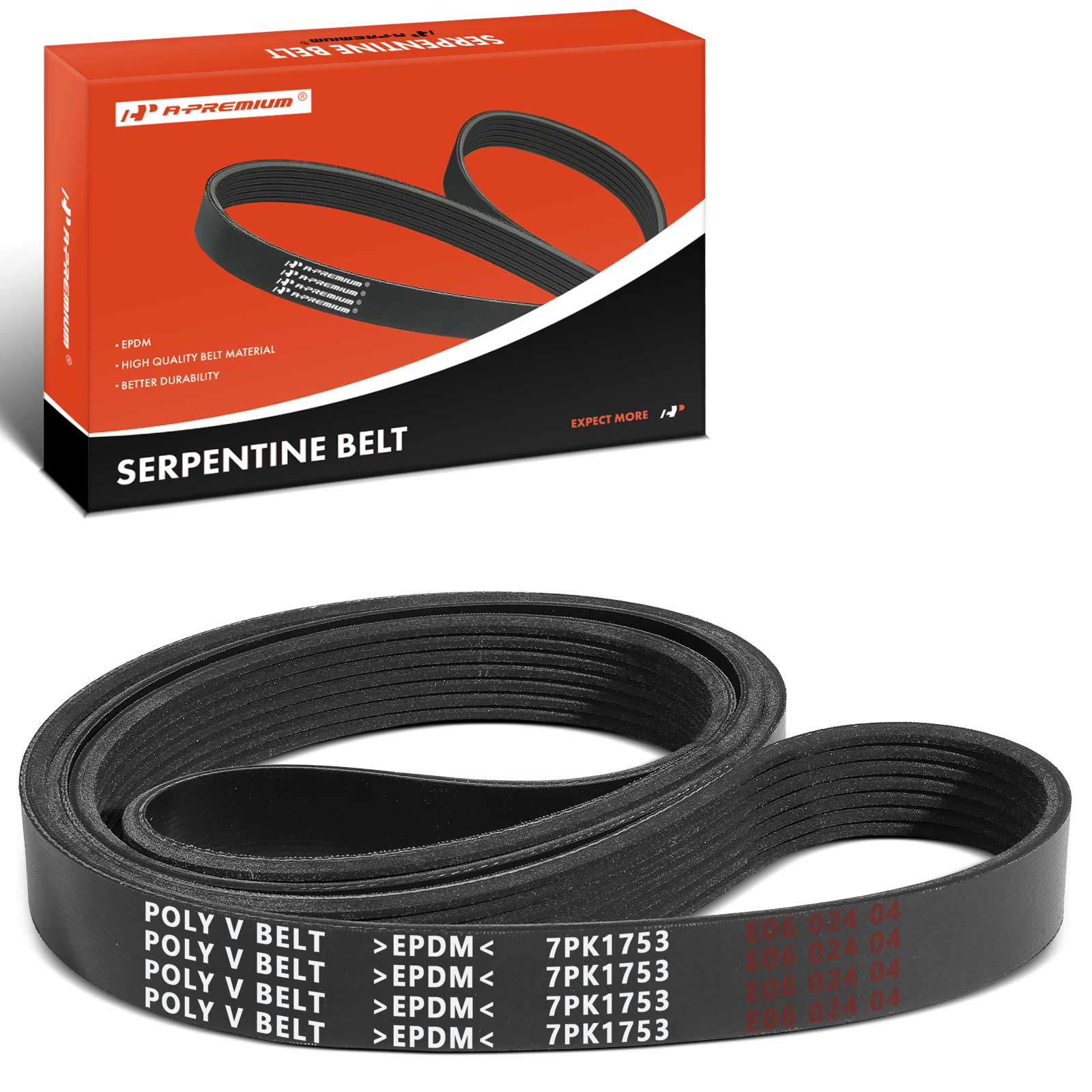 AM Serpentine Belt SKU PRMAPSBT243 OEM K070690-117205X00A 38920RBBE01