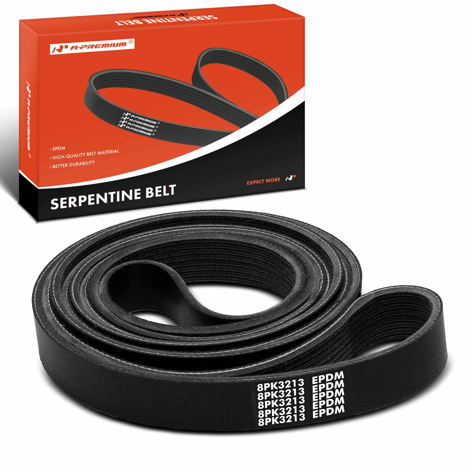 AM Serpentine Belt SKU PRMAPSBT305 OEM K081265-3C3E8620DA 3C3E8620DB
