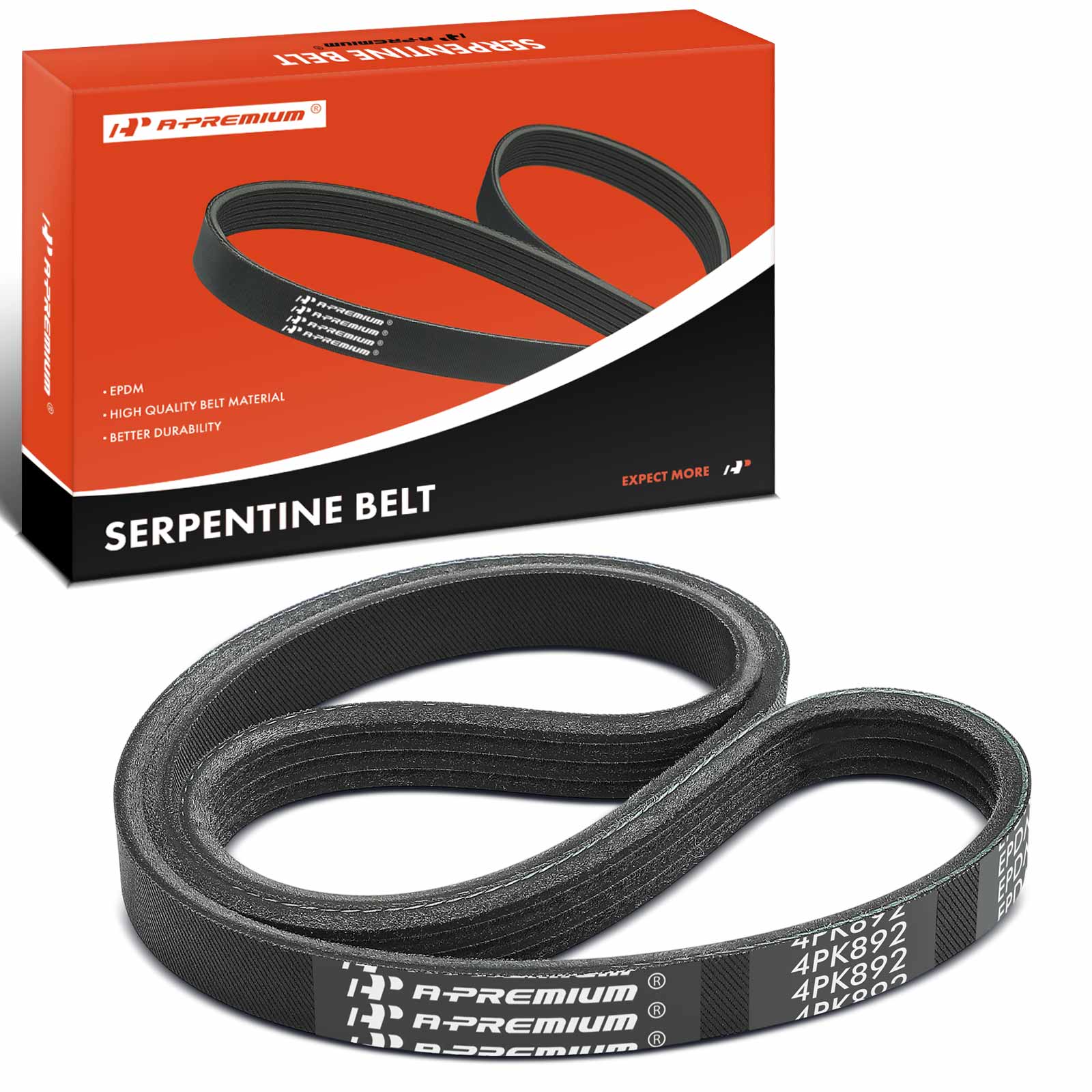 AM Serpentine Belt SKU PRMAPSBT339 OEM K040350-034903137B 04668180AB