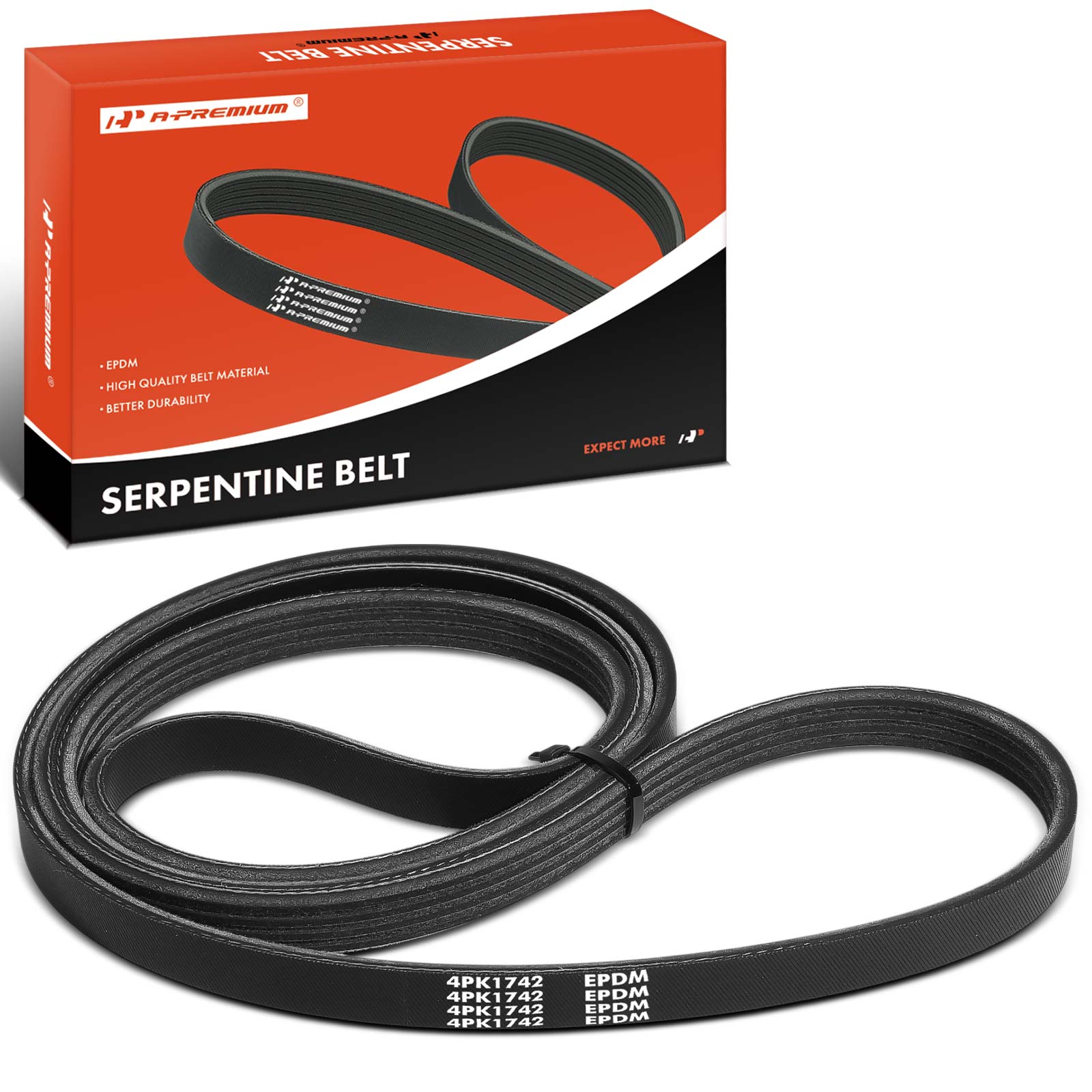 AM Serpentine Belt SKU PRMAPSBT380 OEM 14102099-25040685 K040685