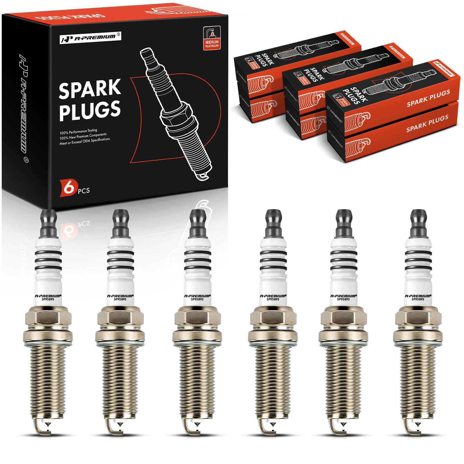 AM Spark Plug SKU PRMAPSP168 OEM 93893 LFR6AIX 93420 LFR6BHX 79