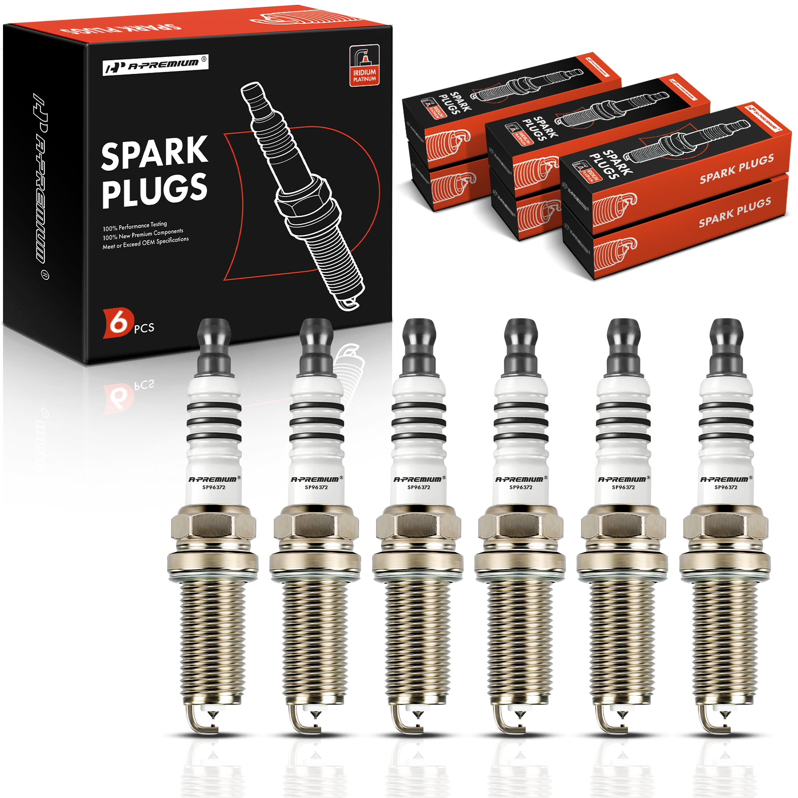 AM Spark Plug SKU PRMAPSP201 OEM 96372 SILKAR8C6DS